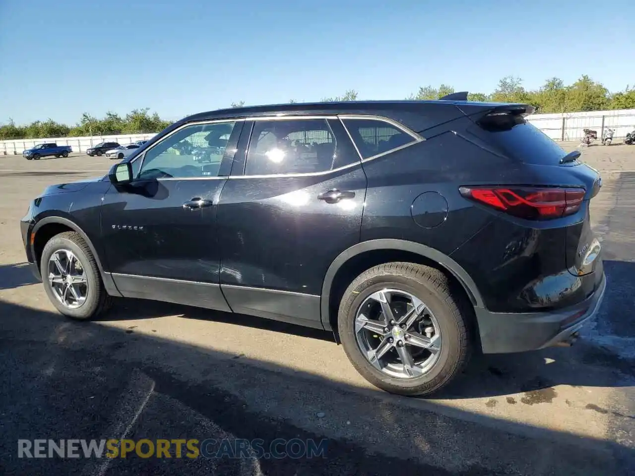 2 Photograph of a damaged car 3GNKBHR49PS172285 CHEVROLET BLAZER 2023