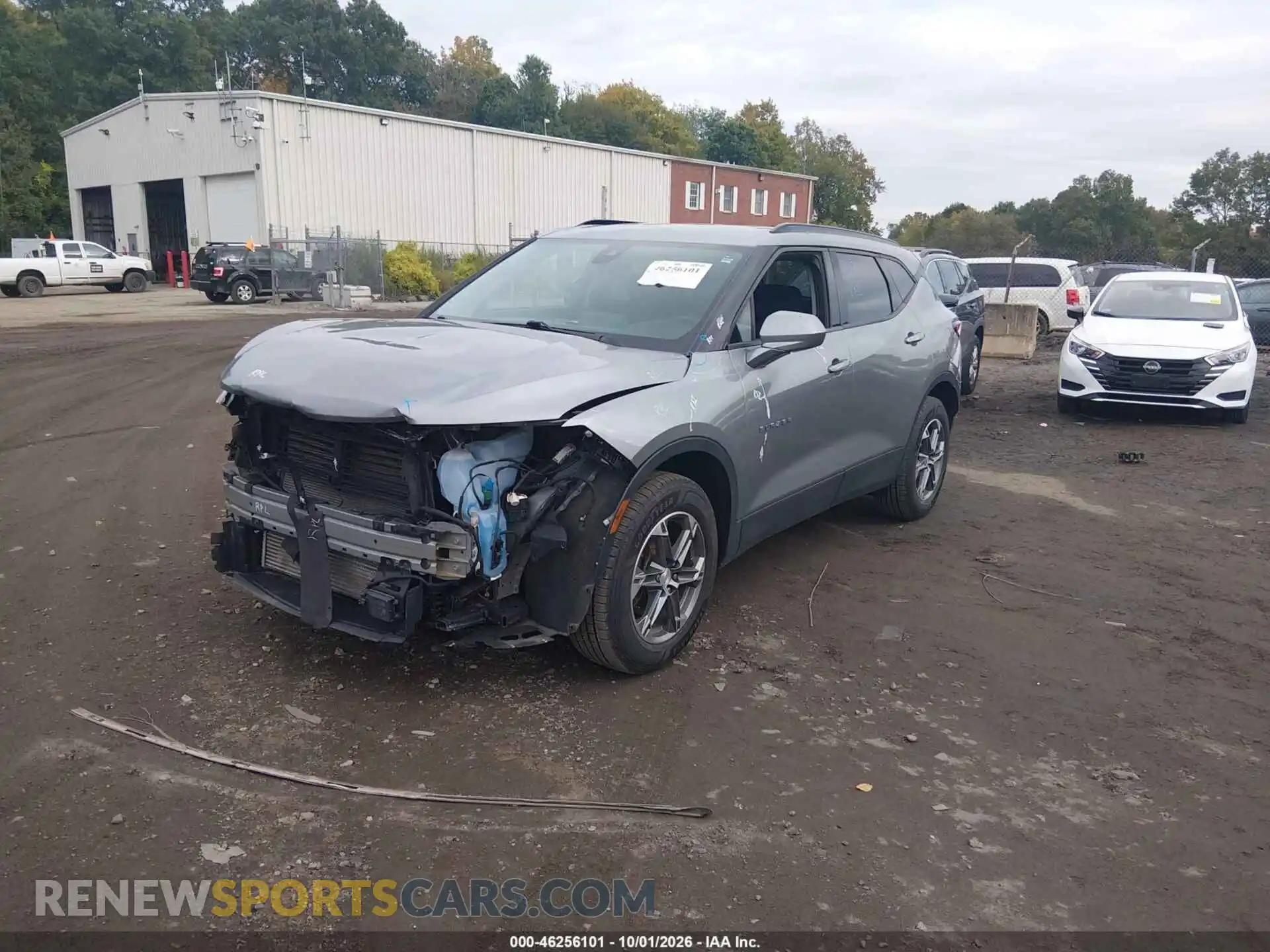 2 Photograph of a damaged car 3GNKBHR49PS224966 CHEVROLET BLAZER 2023