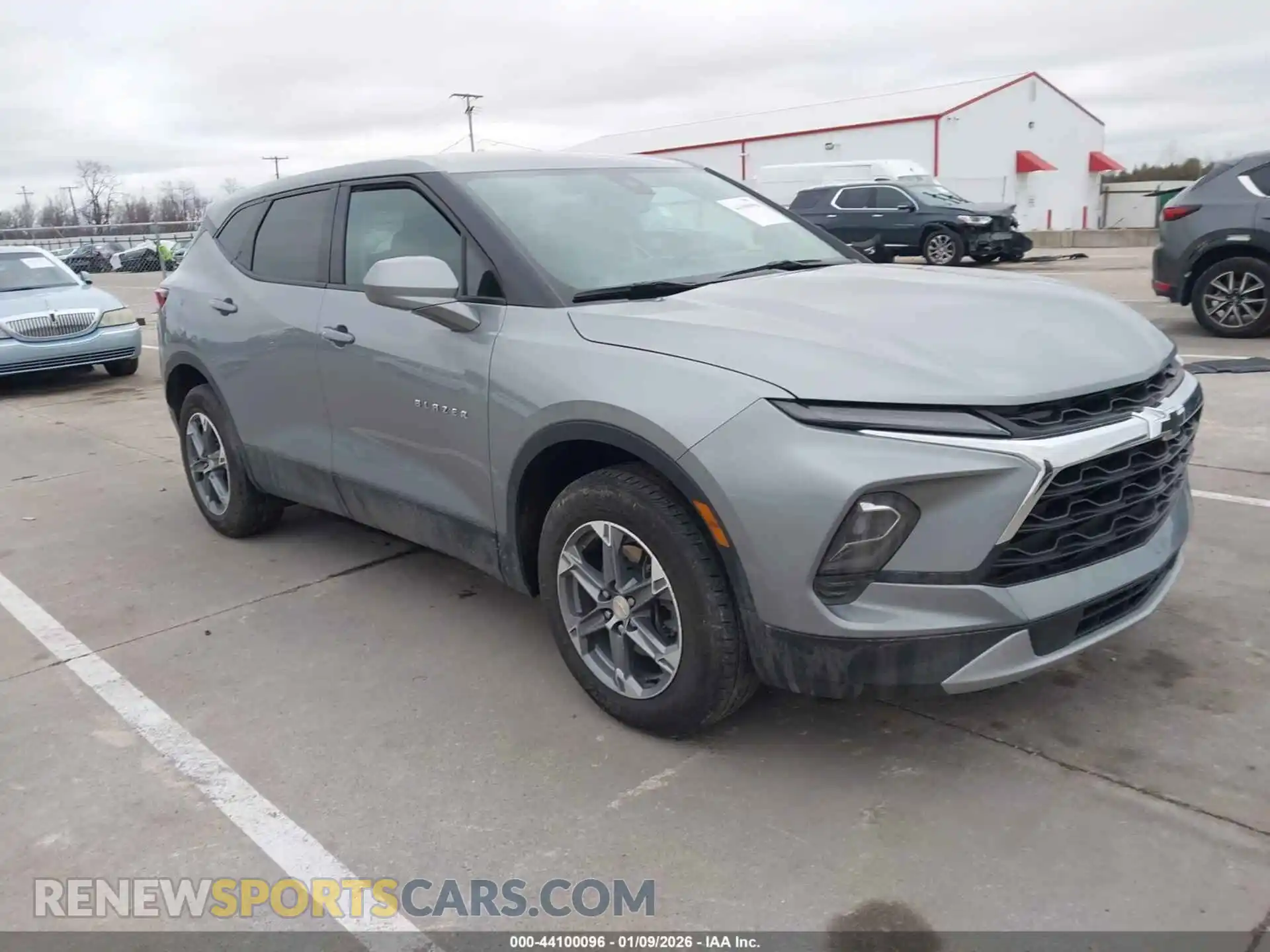 1 Photograph of a damaged car 3GNKBHR4XPS179505 CHEVROLET BLAZER 2023