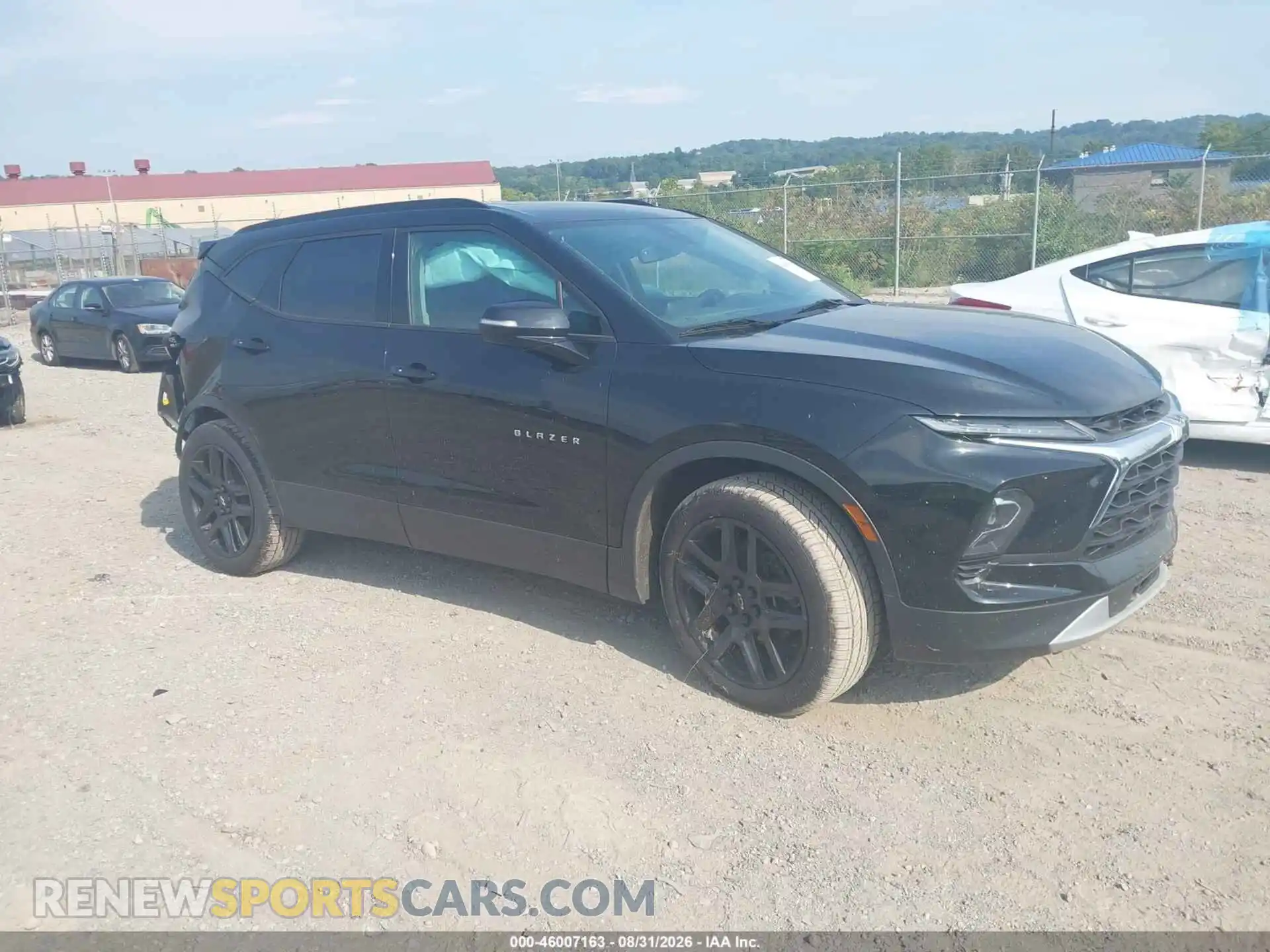 1 Photograph of a damaged car 3GNKBJR40PS163854 CHEVROLET BLAZER 2023