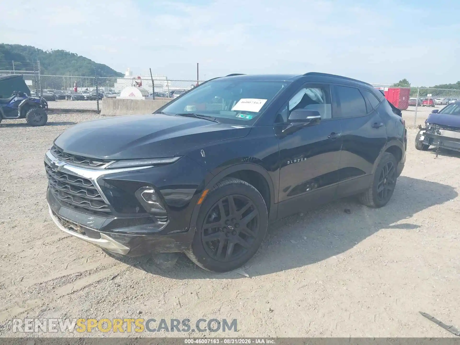 2 Photograph of a damaged car 3GNKBJR40PS163854 CHEVROLET BLAZER 2023
