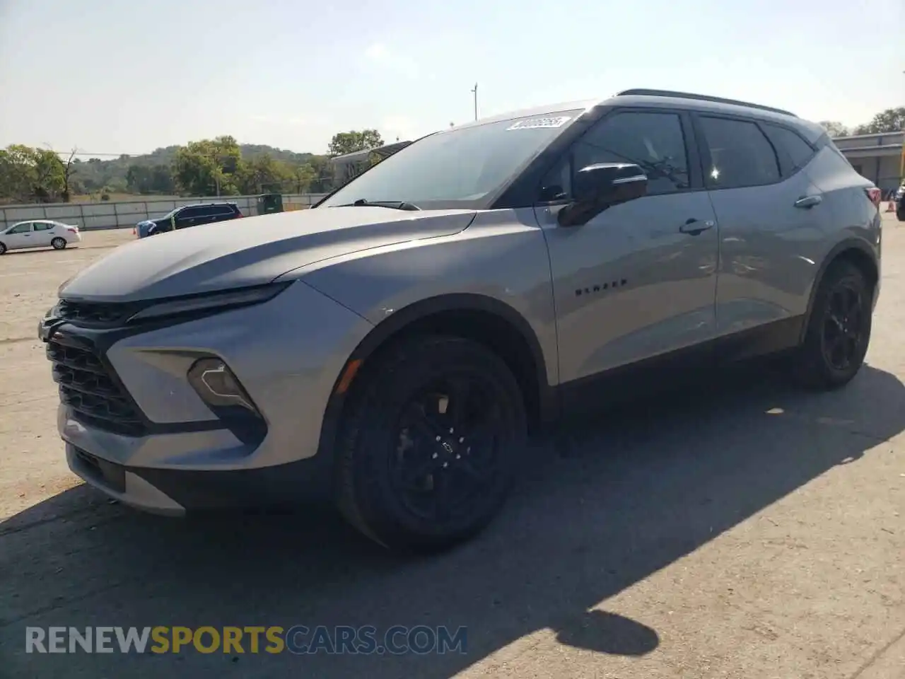 1 Photograph of a damaged car 3GNKBJR45PS117694 CHEVROLET BLAZER 2023