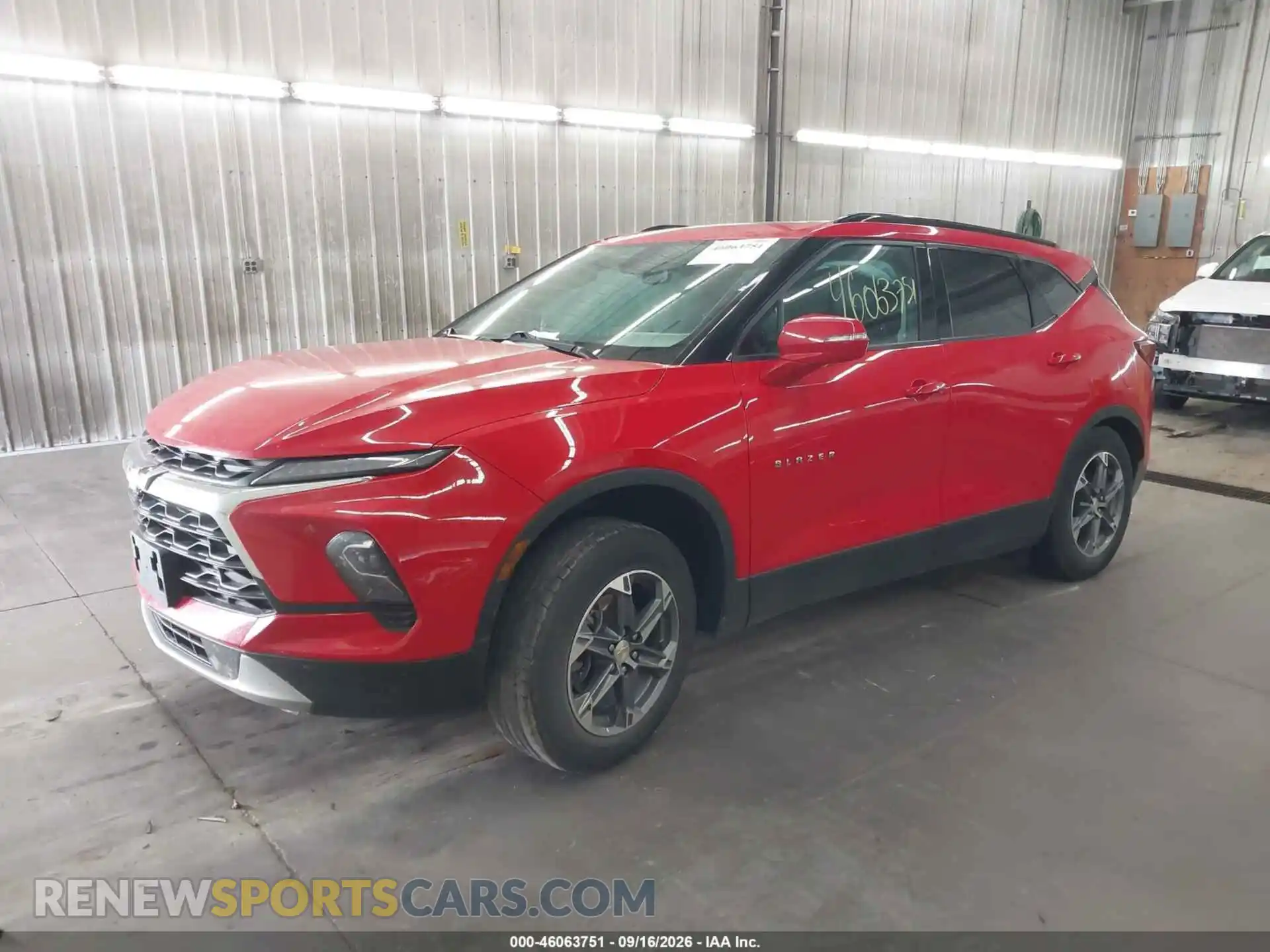 2 Photograph of a damaged car 3GNKBJR48PS172222 CHEVROLET BLAZER 2023
