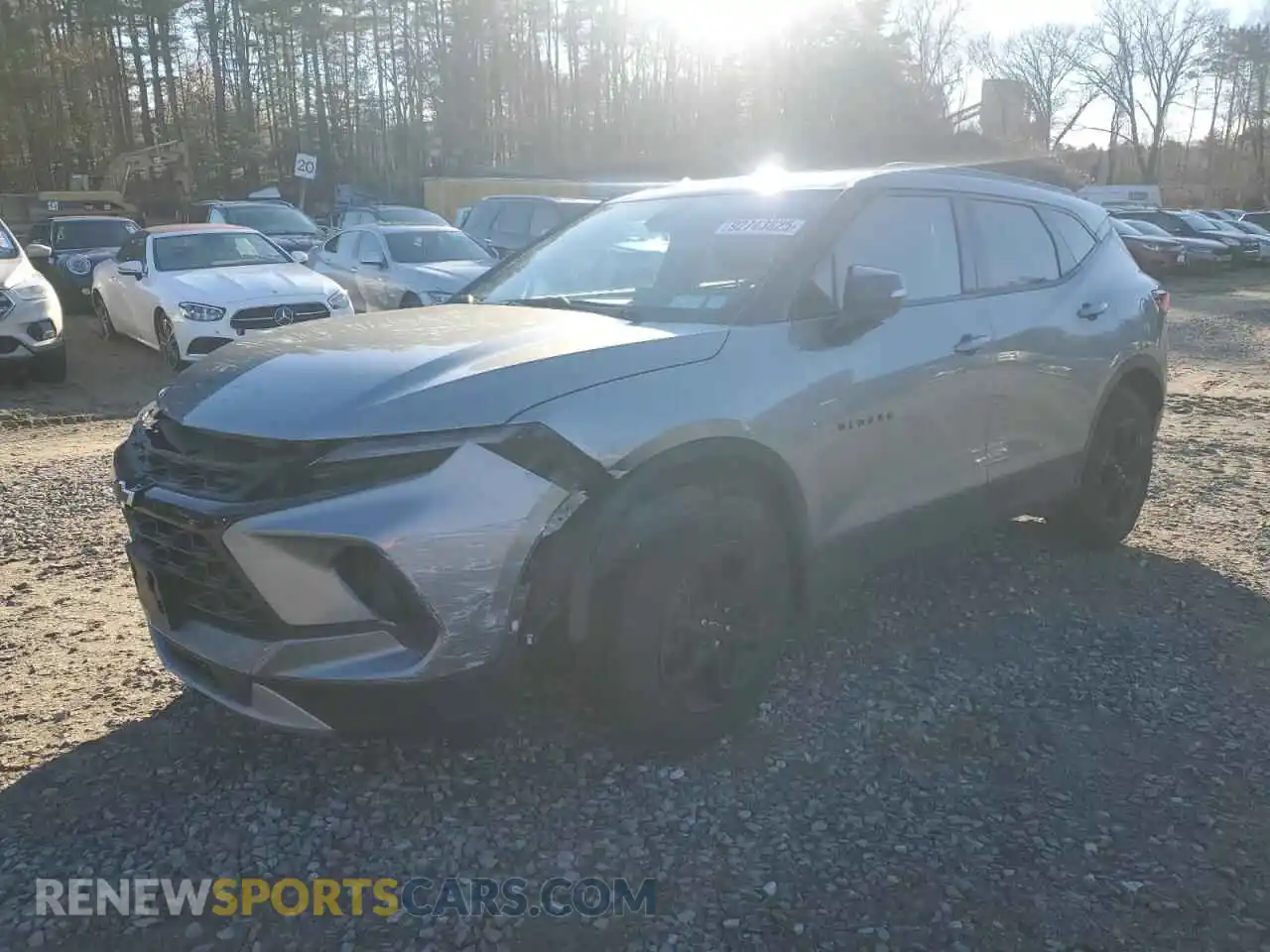 1 Photograph of a damaged car 3GNKBJRS0PS231598 CHEVROLET BLAZER 2023