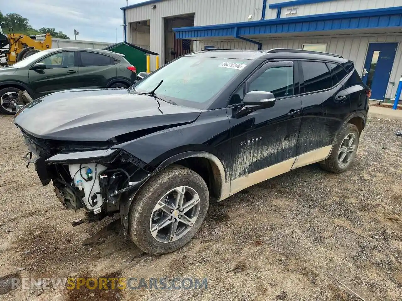 1 fotografías del automóvil dañado 3GNKBJRS4PS160700 CHEVROLET BLAZER 2023