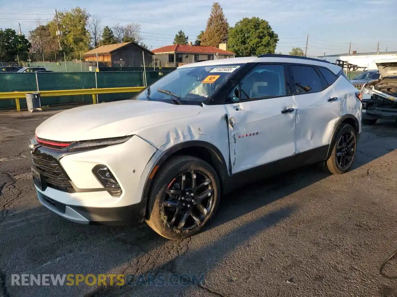 1 Photograph of a damaged car 3GNKBJRS4PS206624 CHEVROLET BLAZER 2023
