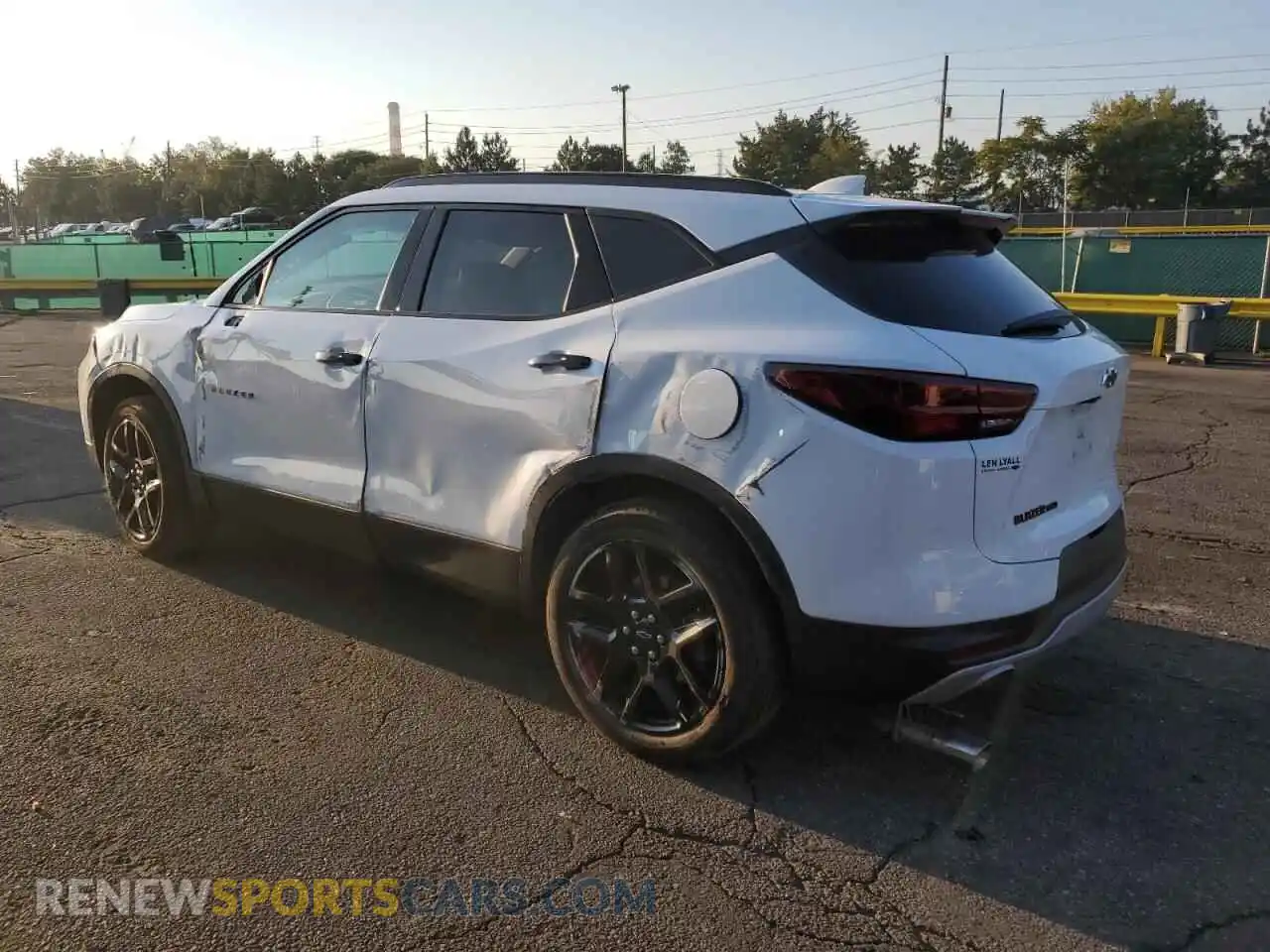 2 Photograph of a damaged car 3GNKBJRS4PS206624 CHEVROLET BLAZER 2023