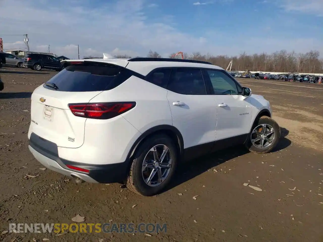 3 Photograph of a damaged car 3GNKBJRS9PS202942 CHEVROLET BLAZER 2023