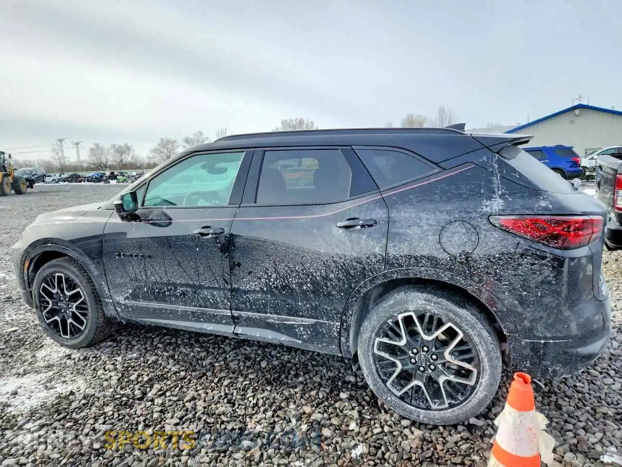 2 Photograph of a damaged car 3GNKBKRS0PS158898 CHEVROLET BLAZER 2023