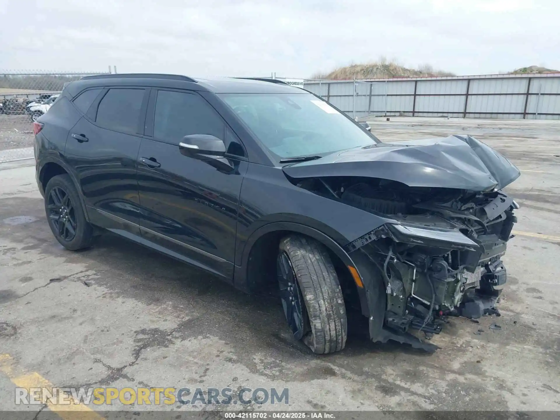 1 Photograph of a damaged car 3GNKBKRS0PS225810 CHEVROLET BLAZER 2023