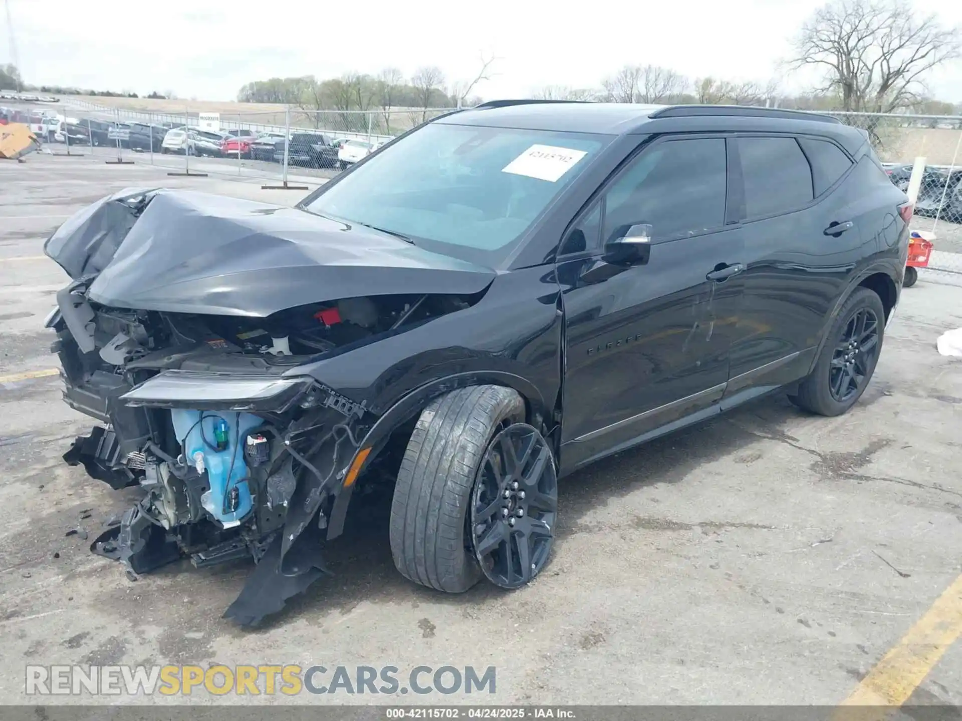2 Photograph of a damaged car 3GNKBKRS0PS225810 CHEVROLET BLAZER 2023