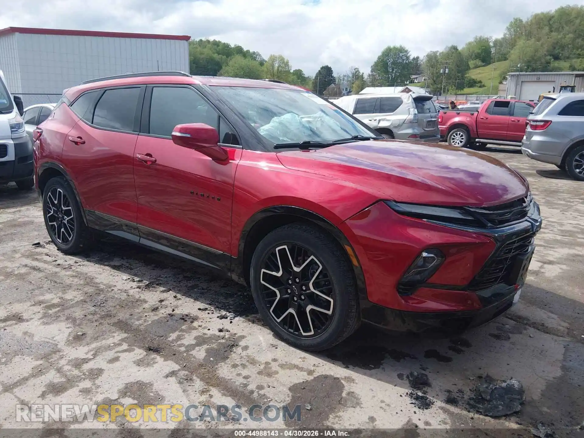 1 Photograph of a damaged car 3GNKBKRS0PS229422 CHEVROLET BLAZER 2023