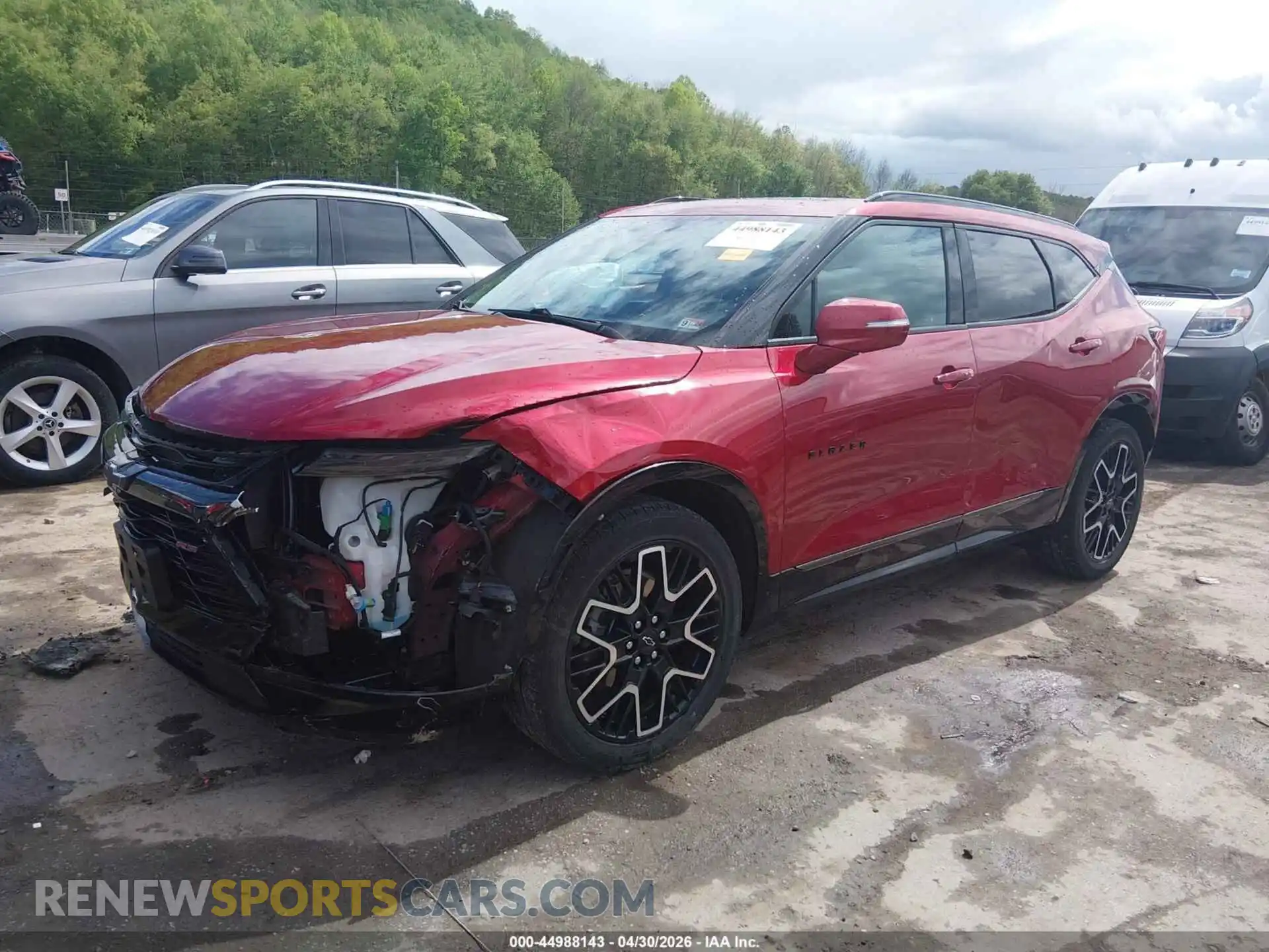 2 Photograph of a damaged car 3GNKBKRS0PS229422 CHEVROLET BLAZER 2023
