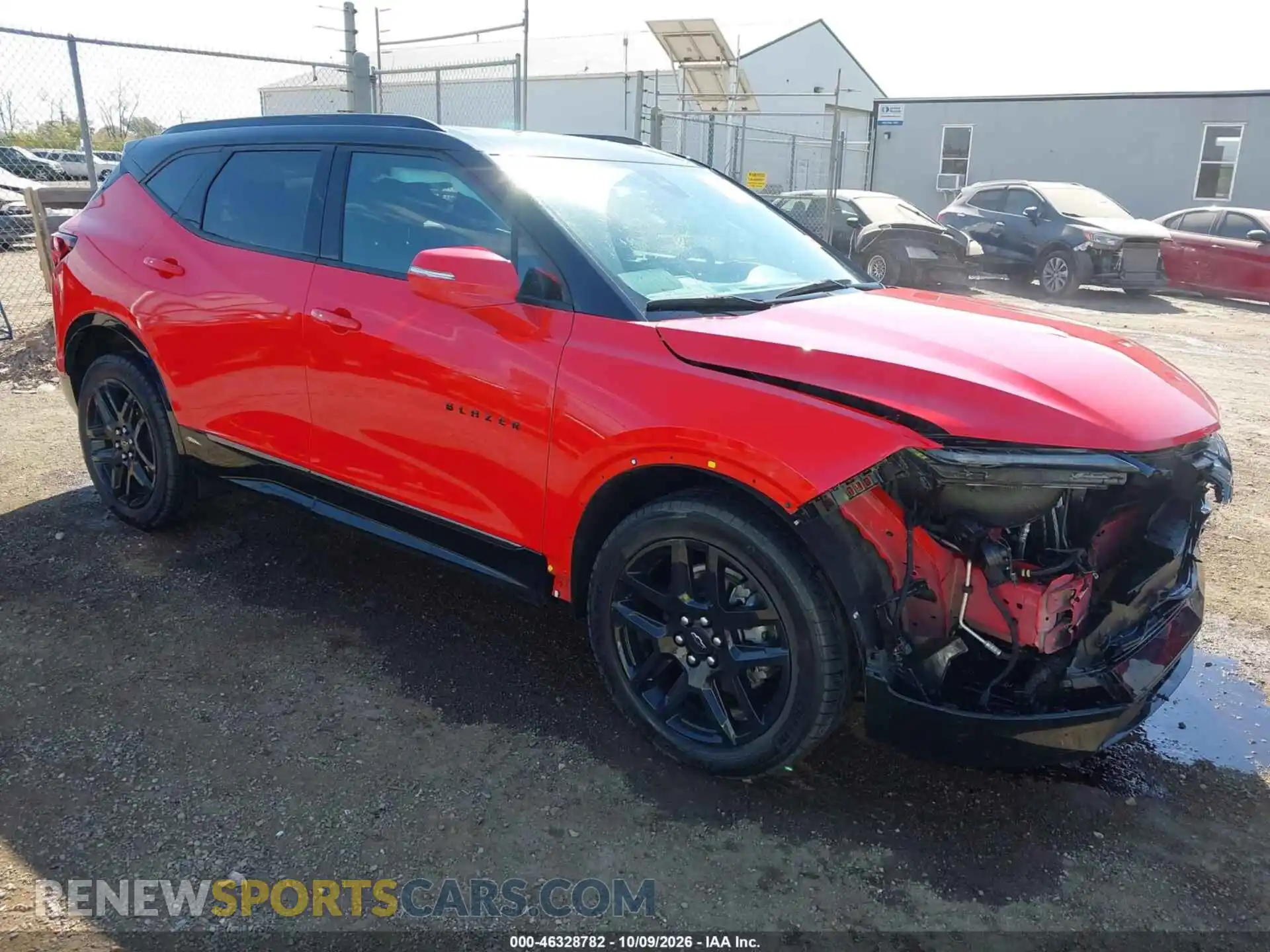 1 Photograph of a damaged car 3GNKBKRS1PS174950 CHEVROLET BLAZER 2023