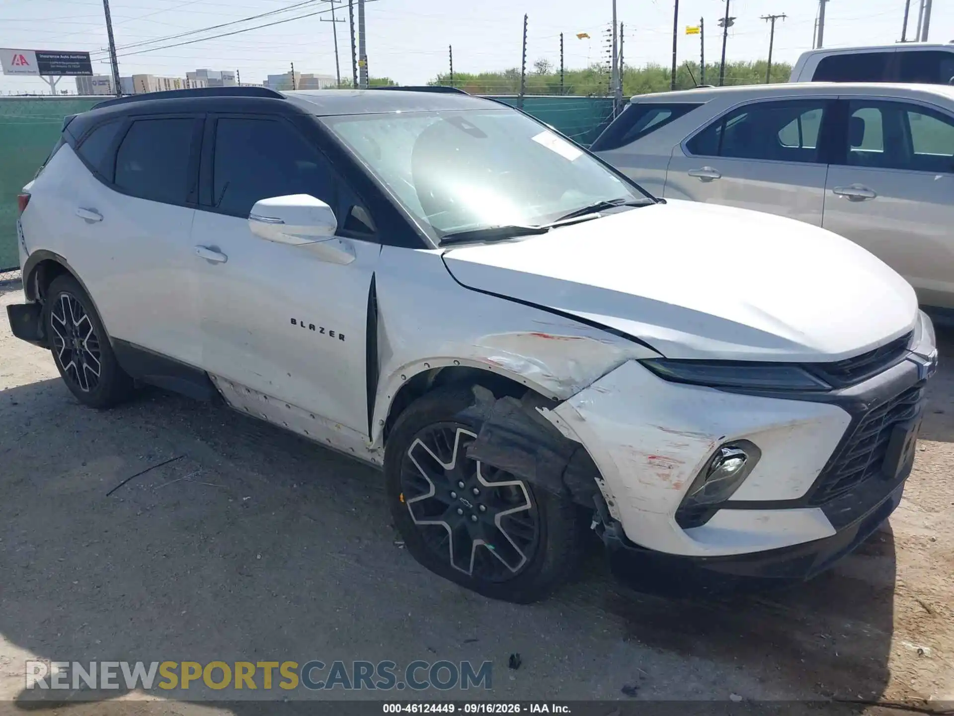 1 Photograph of a damaged car 3GNKBKRS2PS201931 CHEVROLET BLAZER 2023