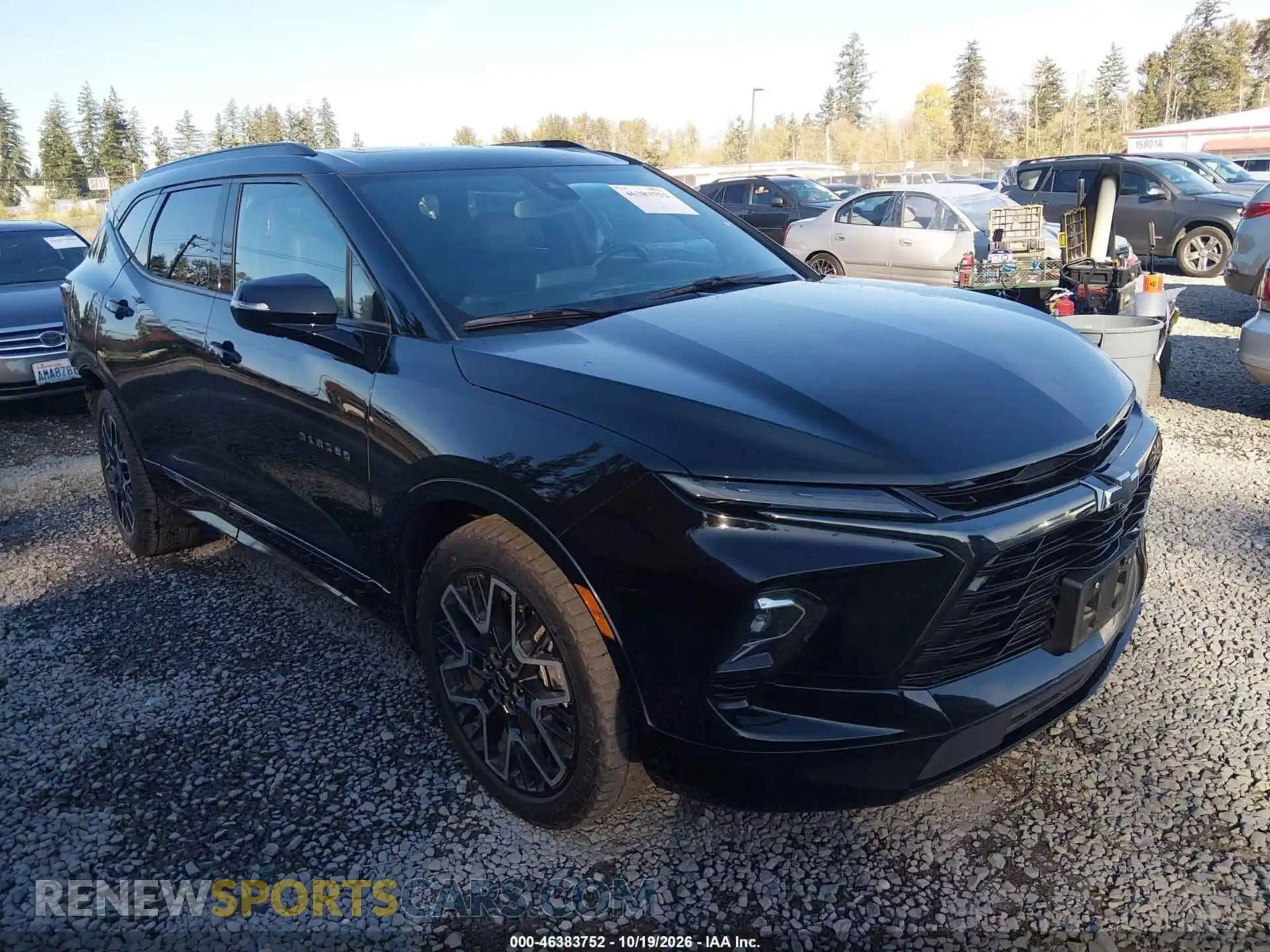 1 Photograph of a damaged car 3GNKBKRS5PS128876 CHEVROLET BLAZER 2023