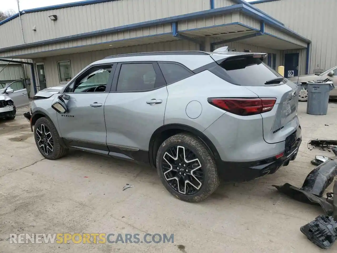 2 Photograph of a damaged car 3GNKBKRS5PS225298 CHEVROLET BLAZER 2023