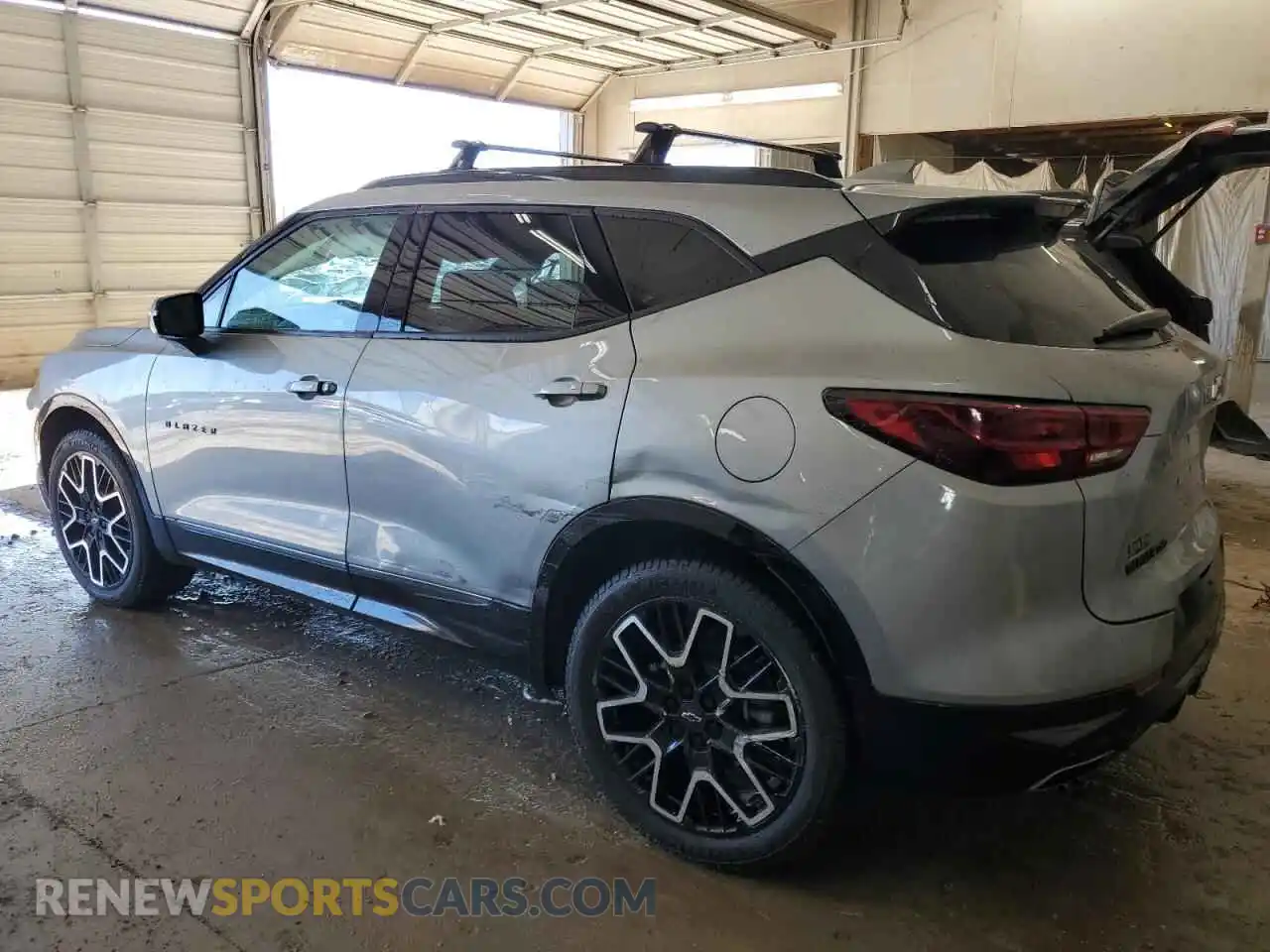 2 Photograph of a damaged car 3GNKBKRS6PS205139 CHEVROLET BLAZER 2023