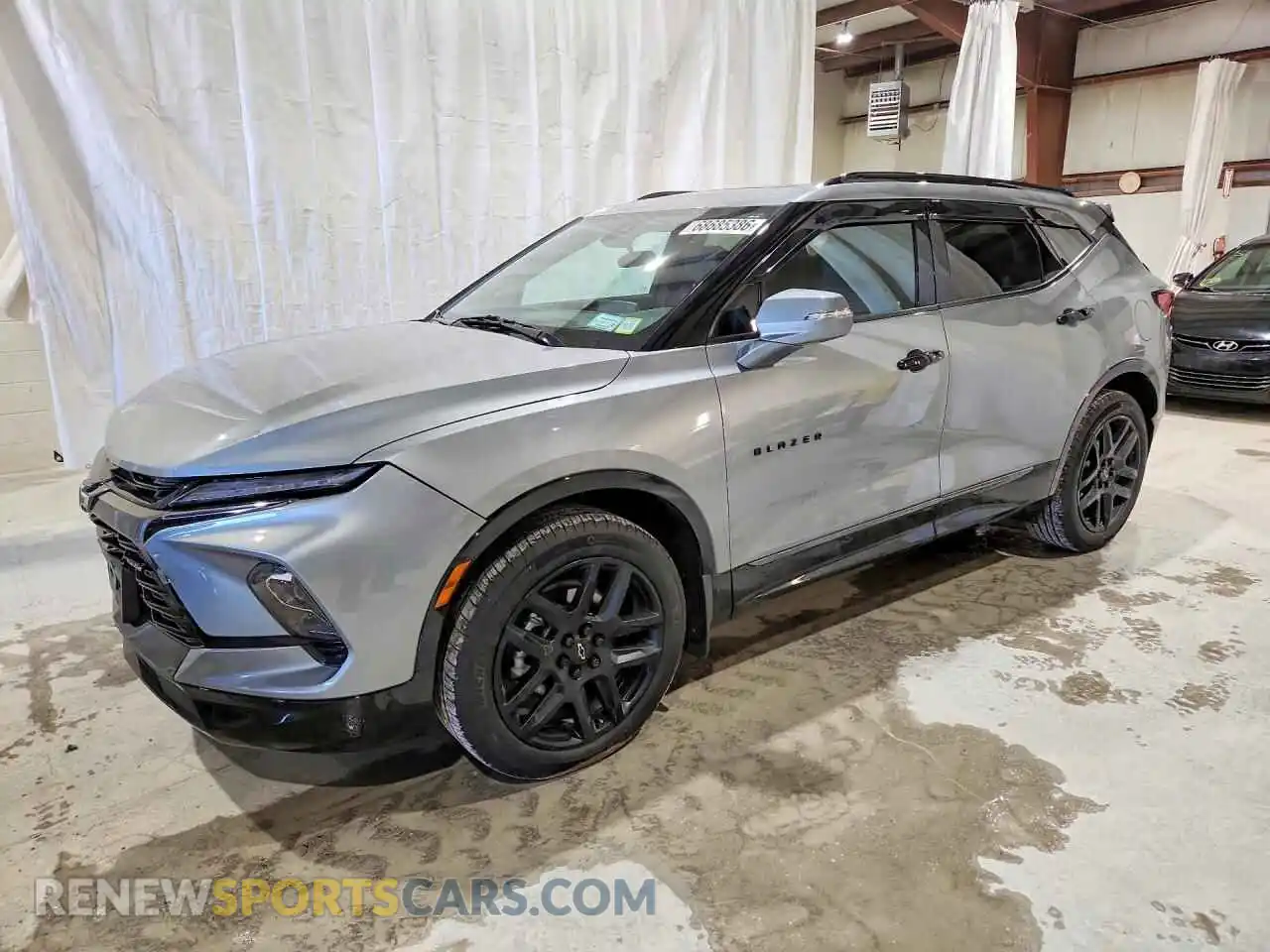 1 Photograph of a damaged car 3GNKBKRS7PS224072 CHEVROLET BLAZER 2023