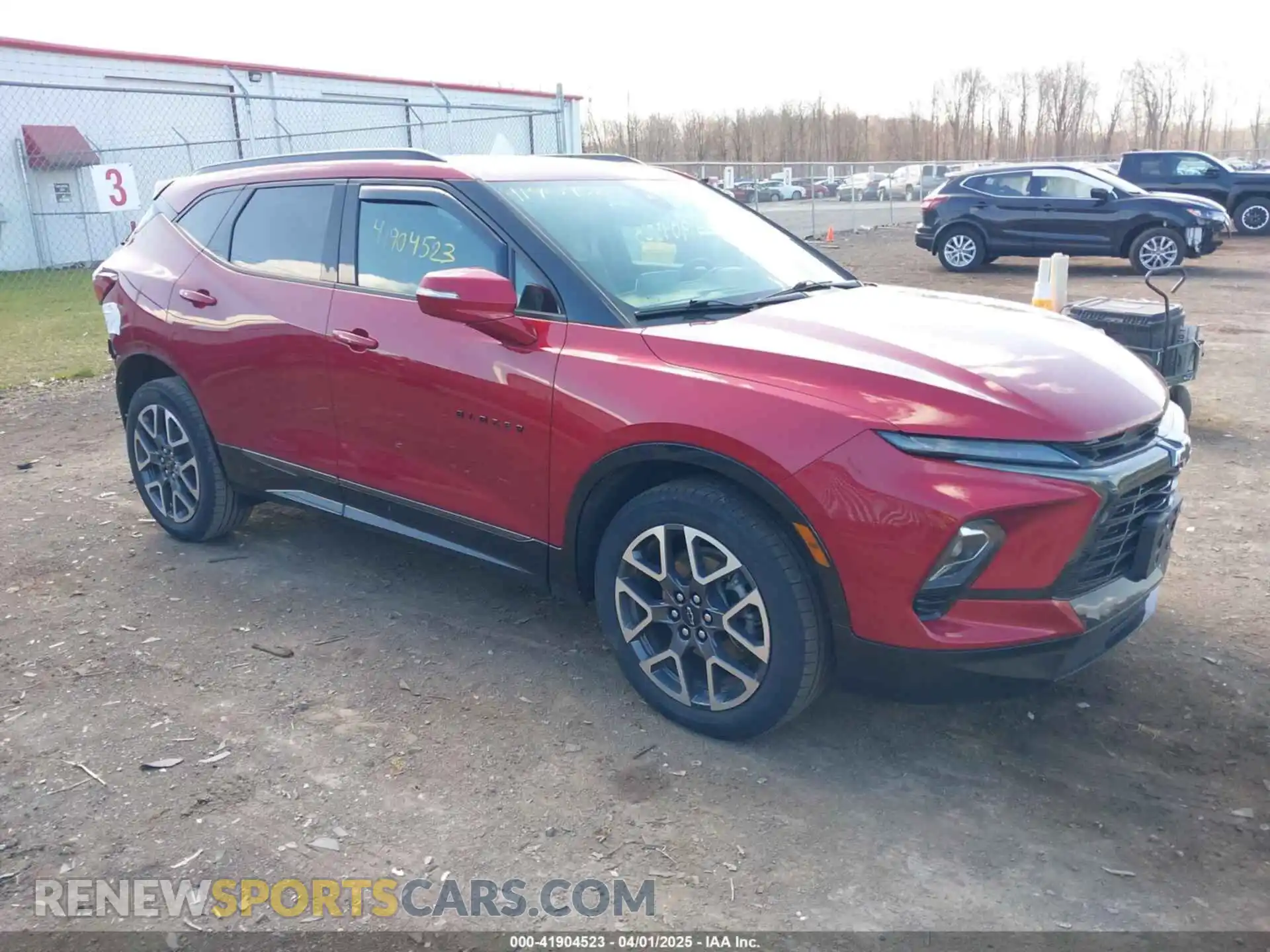 1 Photograph of a damaged car 3GNKBKRS9PS168281 CHEVROLET BLAZER 2023