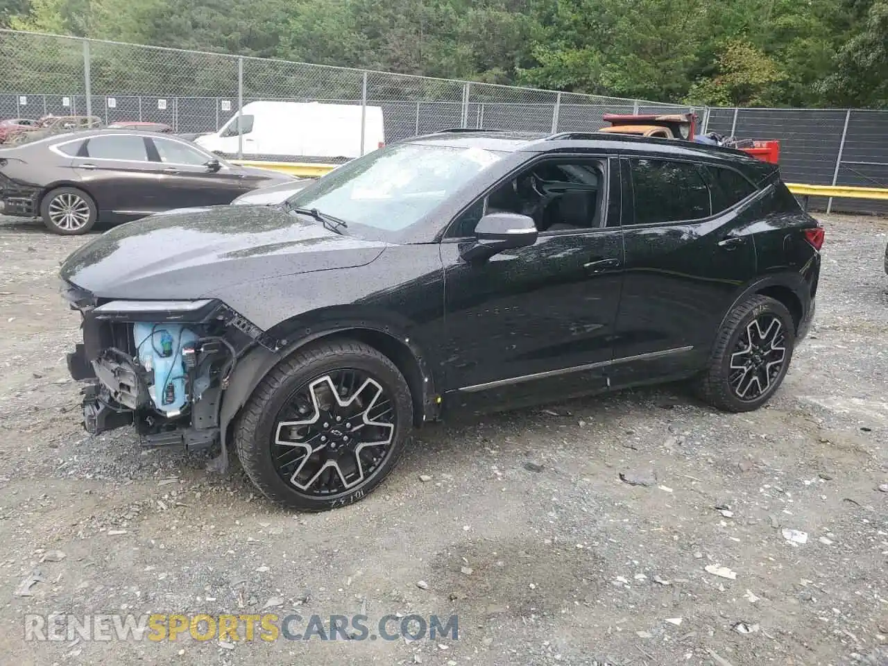 1 Photograph of a damaged car 3GNKBKRS9PS225059 CHEVROLET BLAZER 2023