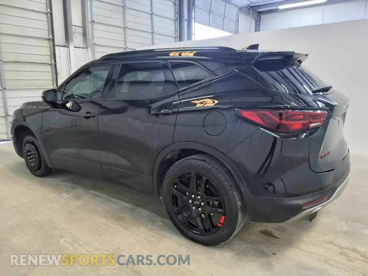 2 Photograph of a damaged car 3GNKBDR40RS172879 CHEVROLET BLAZER 2024