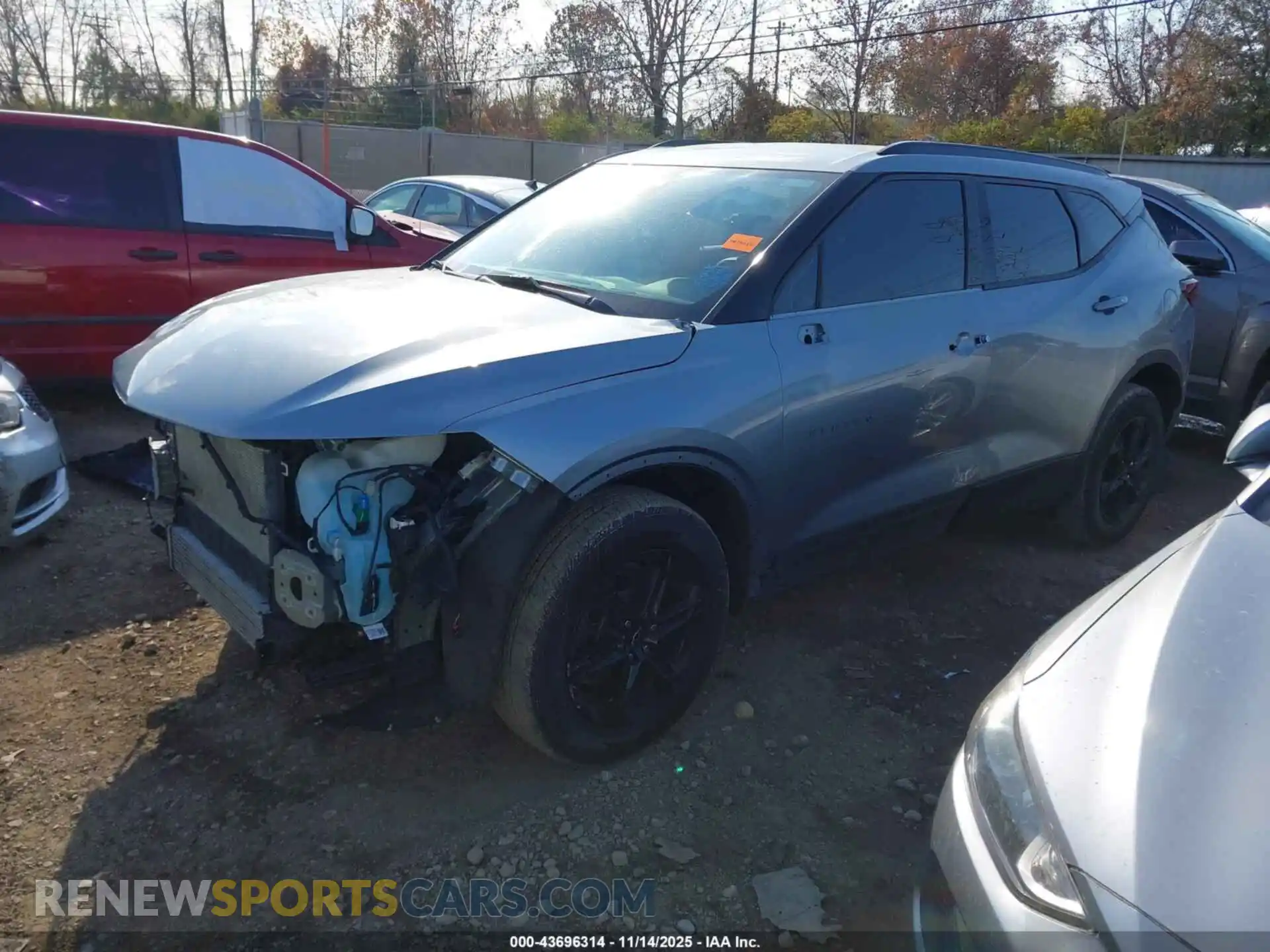 2 Photograph of a damaged car 3GNKBDR41RS174303 CHEVROLET BLAZER 2024