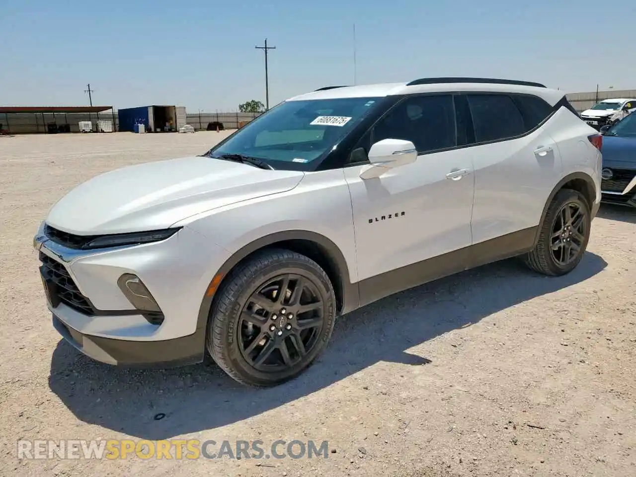 1 Photograph of a damaged car 3GNKBDR44RS186042 CHEVROLET BLAZER 2024