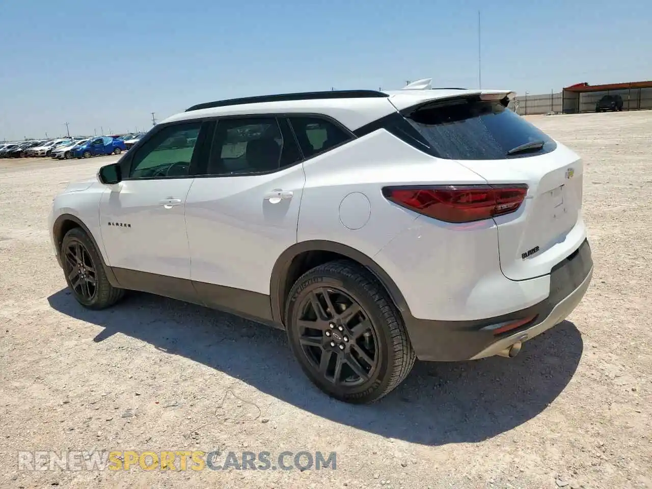 2 Photograph of a damaged car 3GNKBDR44RS186042 CHEVROLET BLAZER 2024