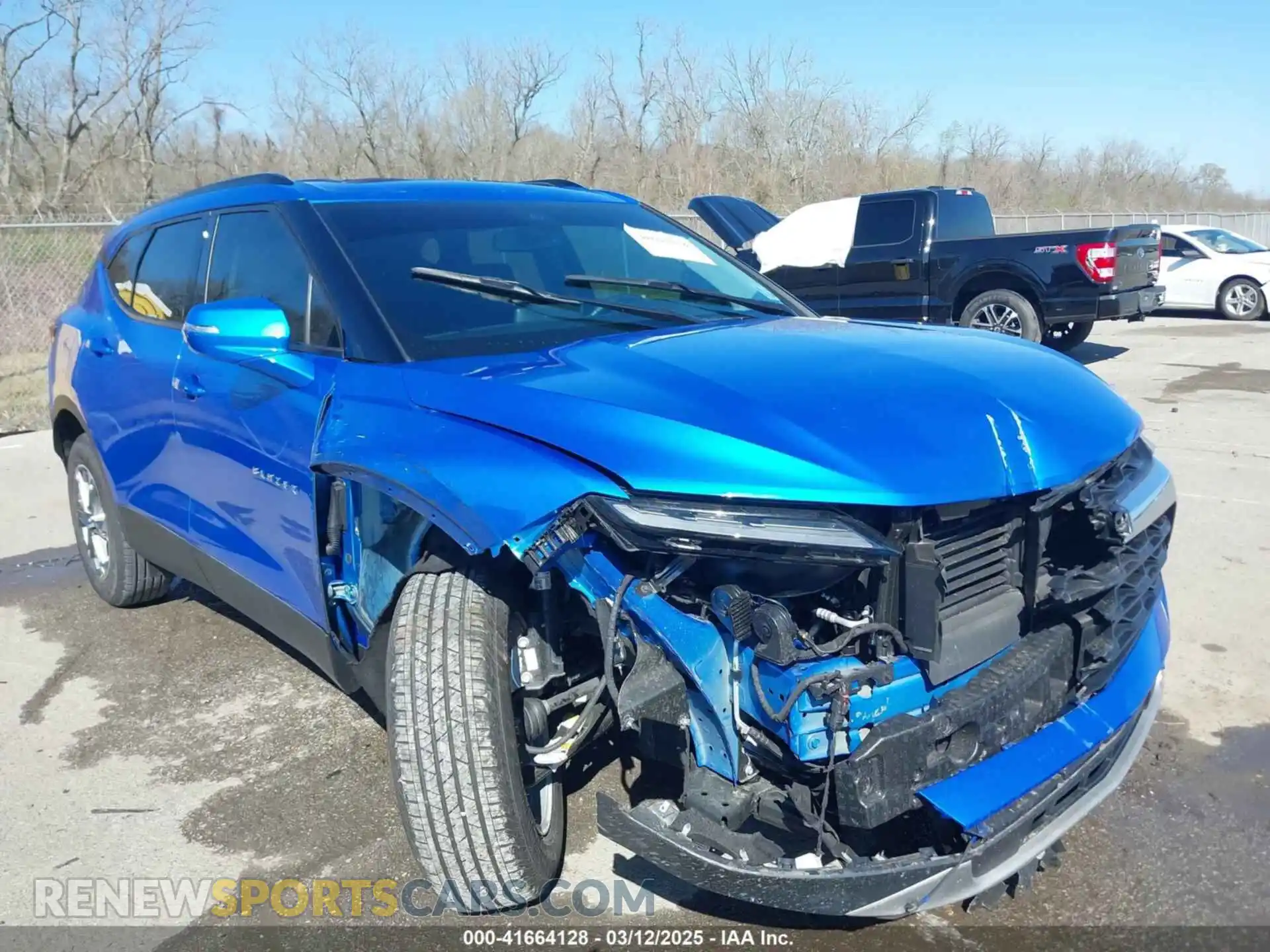 1 Photograph of a damaged car 3GNKBDR46RS205478 CHEVROLET BLAZER 2024