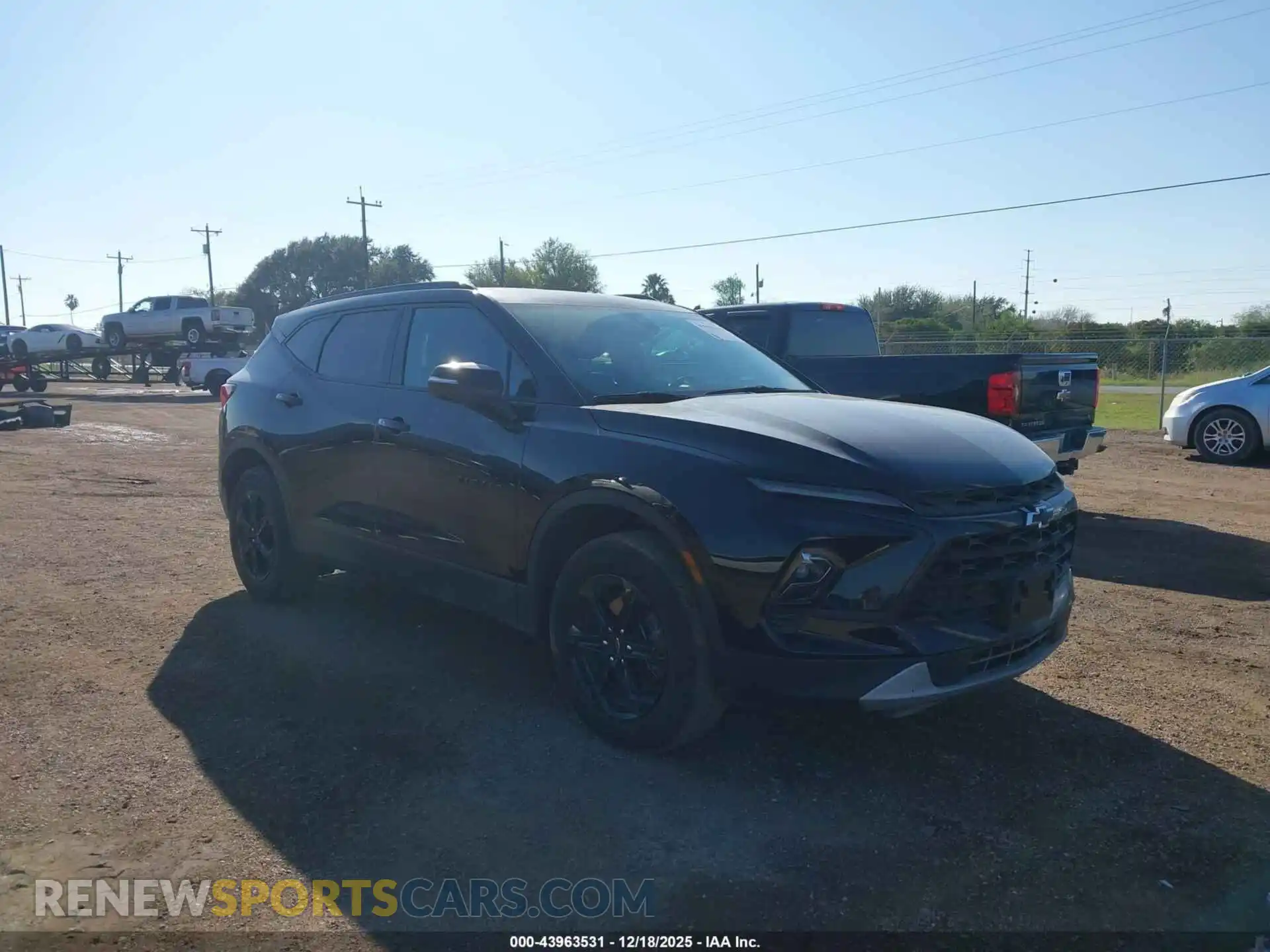 1 Photograph of a damaged car 3GNKBDR49RS233694 CHEVROLET BLAZER 2024