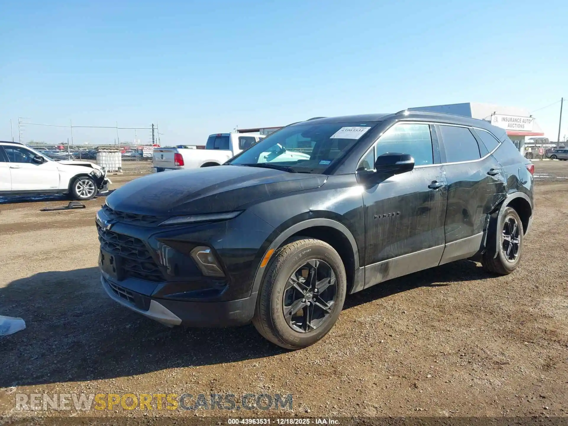 2 Photograph of a damaged car 3GNKBDR49RS233694 CHEVROLET BLAZER 2024