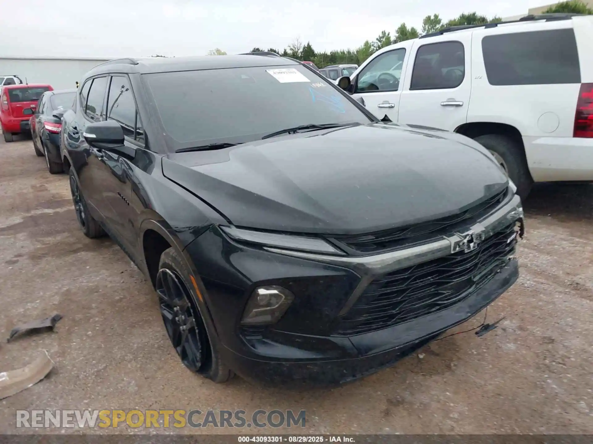 1 Photograph of a damaged car 3GNKBERS0RS178976 CHEVROLET BLAZER 2024