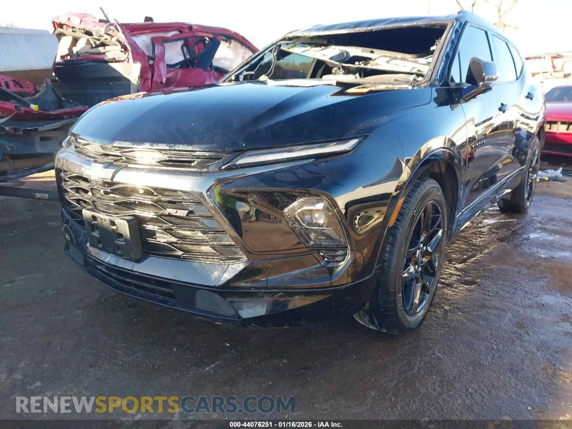 2 Photograph of a damaged car 3GNKBERS1RS266841 CHEVROLET BLAZER 2024