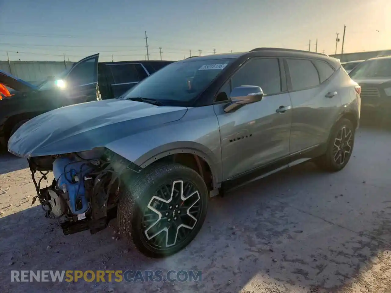 1 Photograph of a damaged car 3GNKBERS2RS146269 CHEVROLET BLAZER 2024