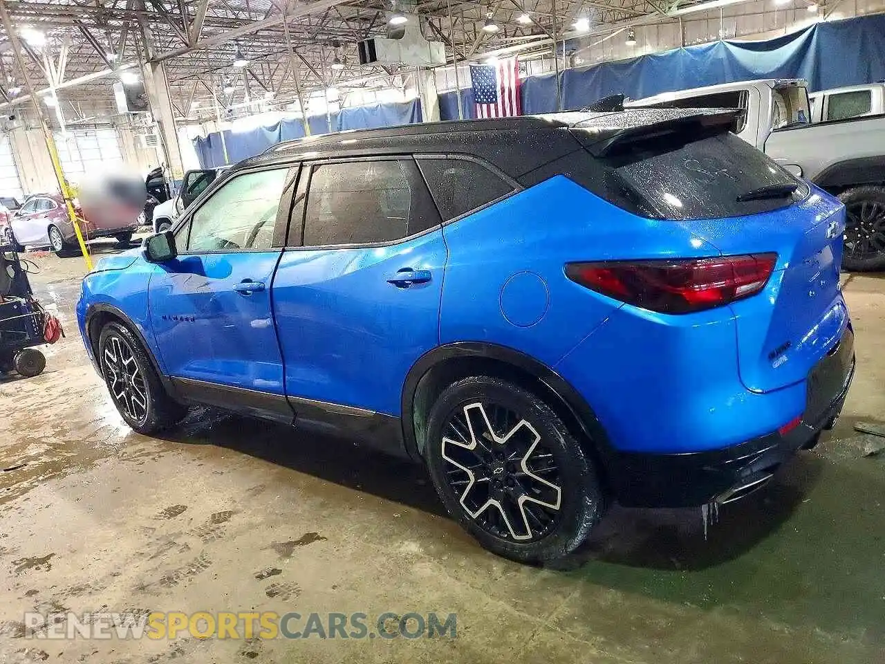 2 Фотография поврежденного автомобиля 3GNKBERS5RS185941 CHEVROLET BLAZER 2024
