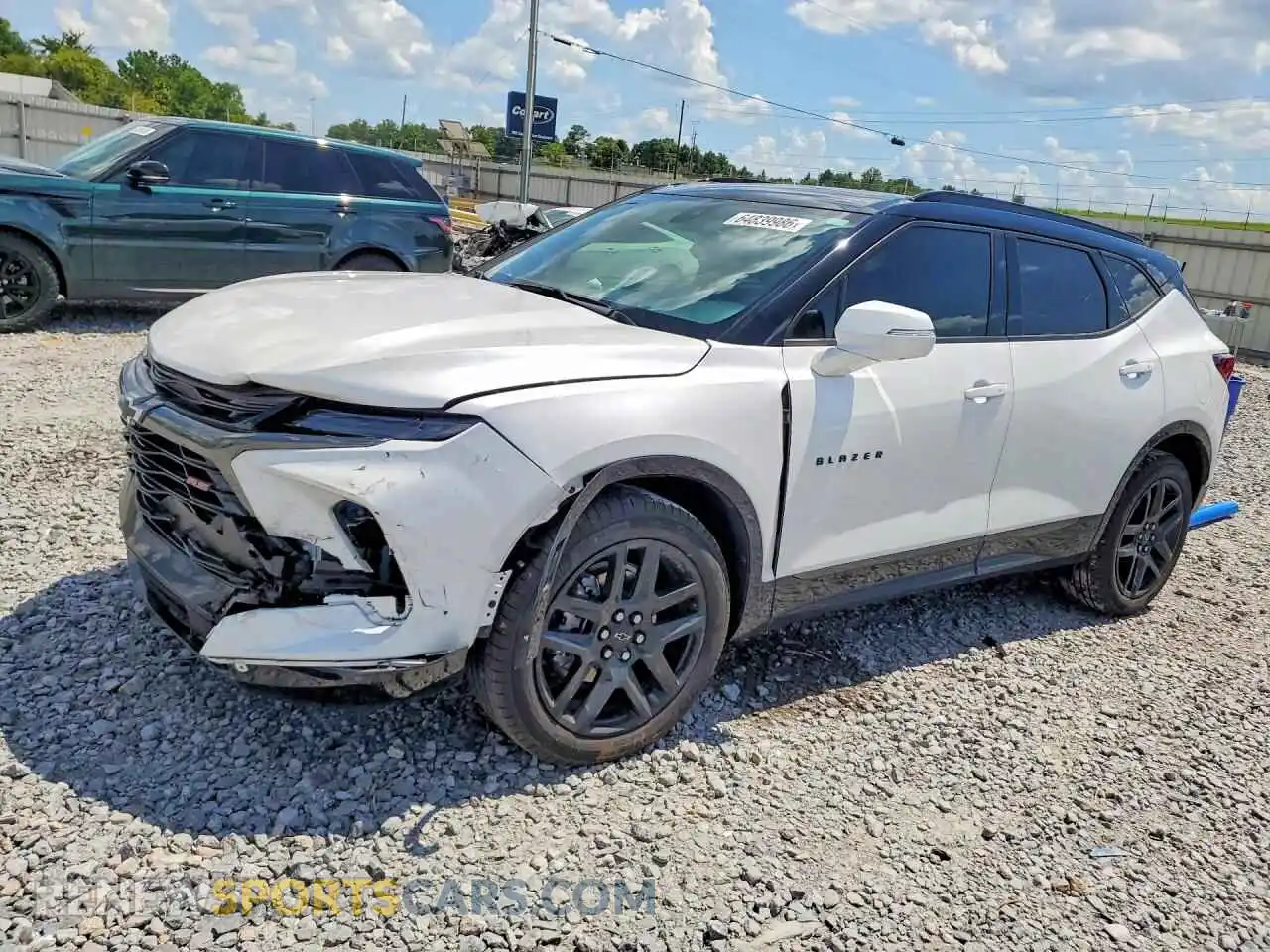 1 fotografías del automóvil dañado 3GNKBERS5RS285733 CHEVROLET BLAZER 2024