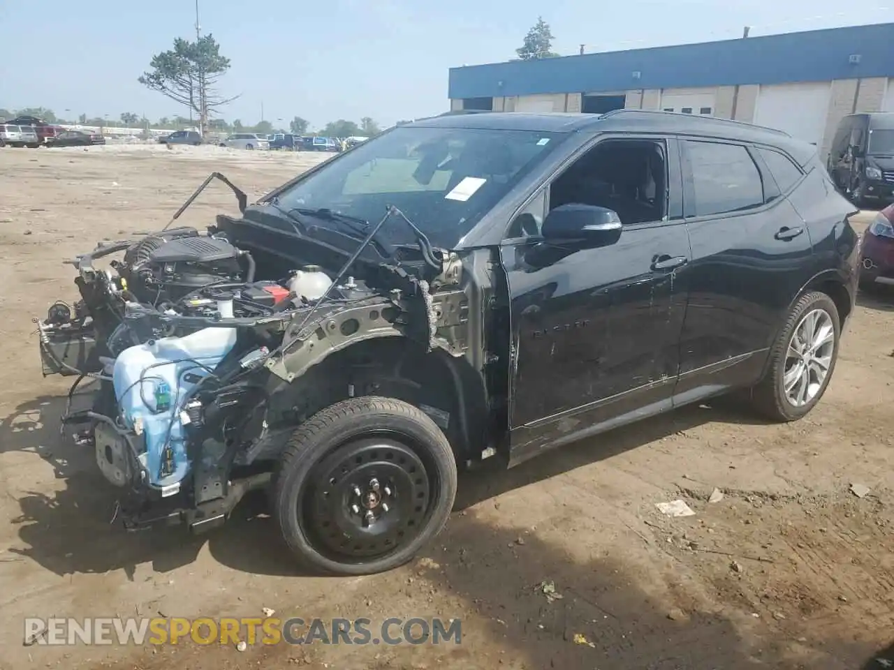 1 Photograph of a damaged car 3GNKBERS6RS129782 CHEVROLET BLAZER 2024