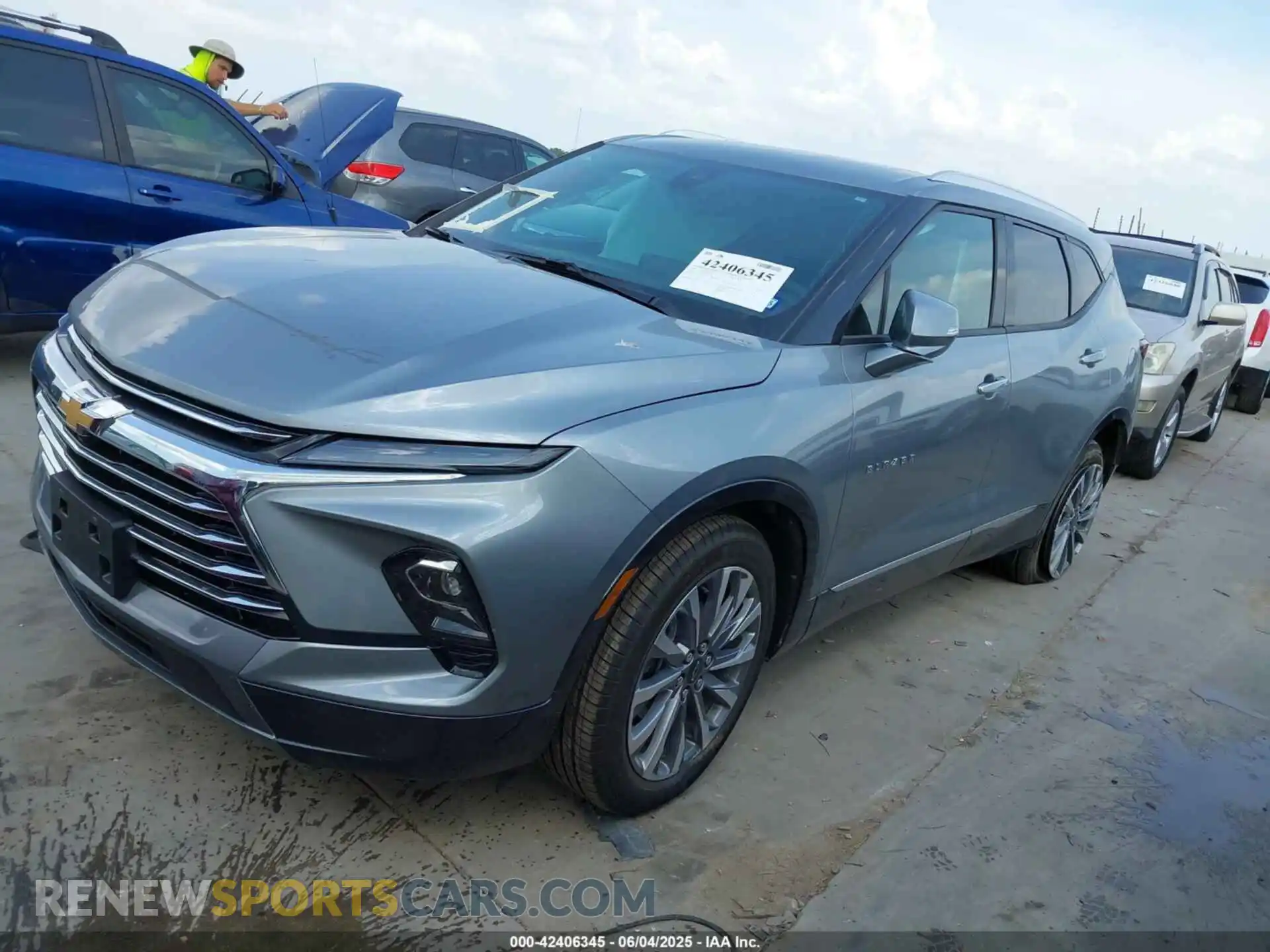 2 Photograph of a damaged car 3GNKBFR48RS271591 CHEVROLET BLAZER 2024