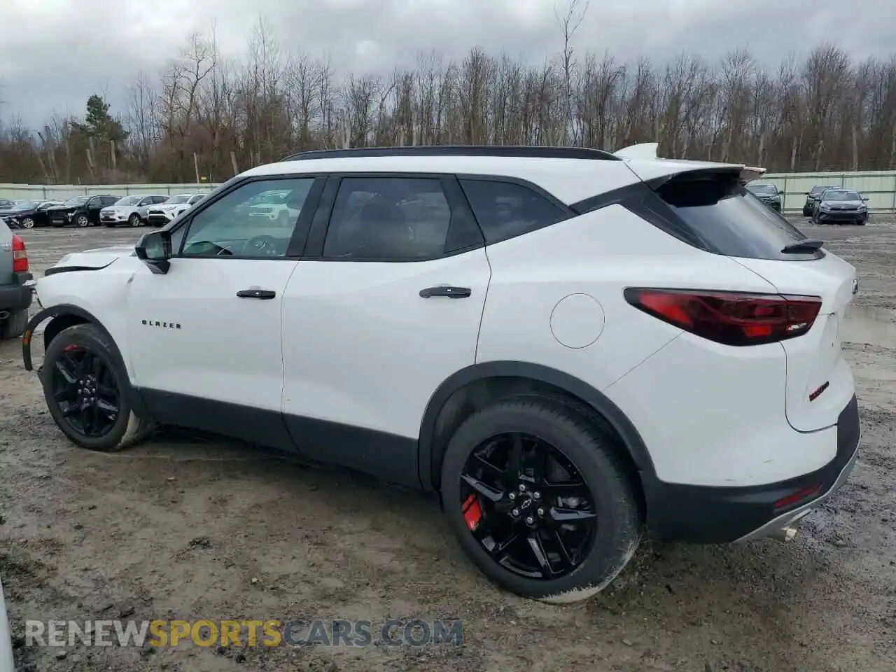 2 Photograph of a damaged car 3GNKBHR45RS203471 CHEVROLET BLAZER 2024
