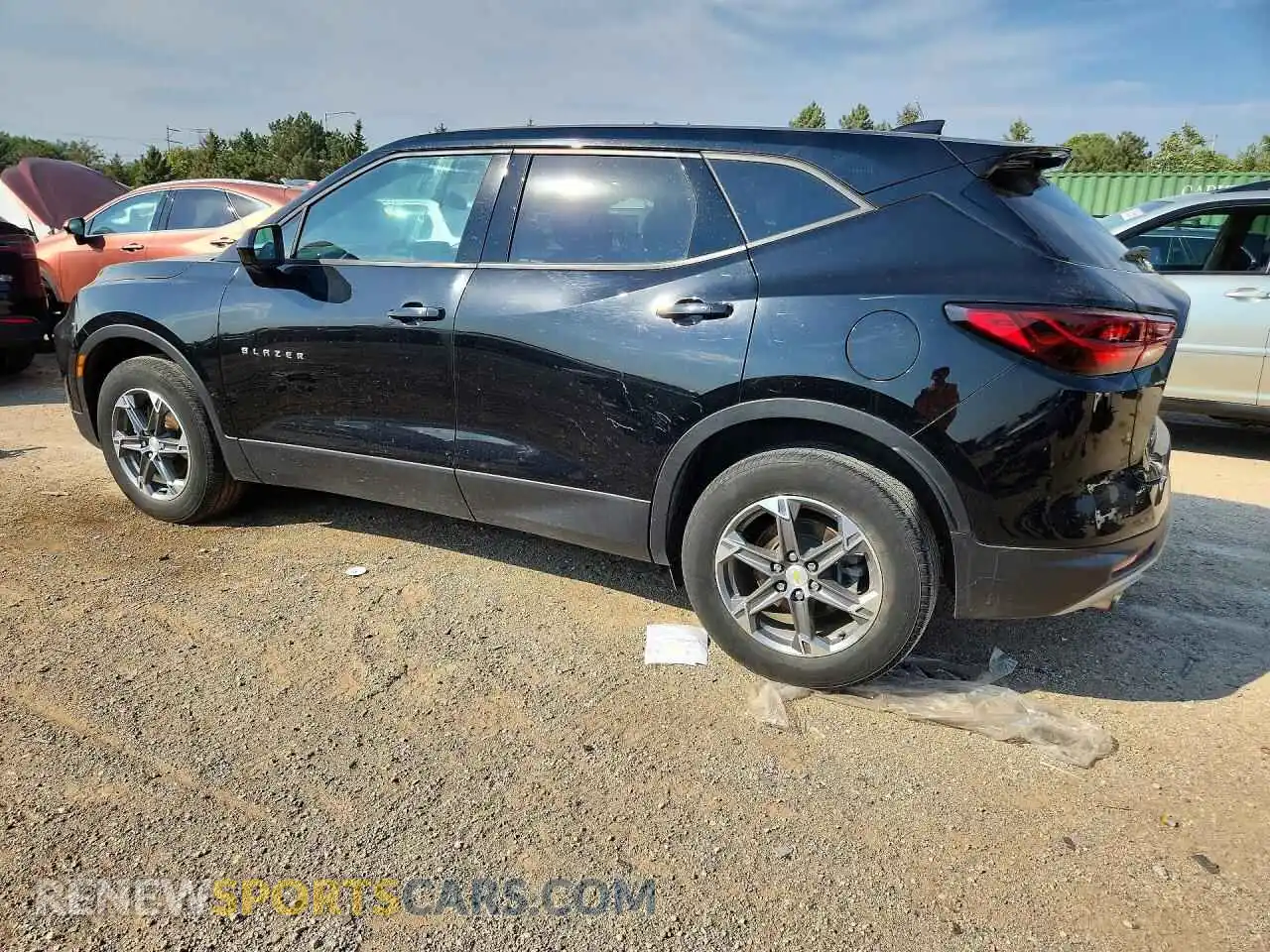 2 Photograph of a damaged car 3GNKBHR48RS168649 CHEVROLET BLAZER 2024