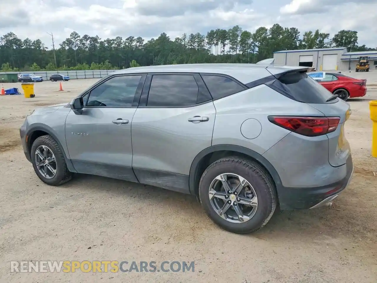 2 Photograph of a damaged car 3GNKBHR48RS206123 CHEVROLET BLAZER 2024