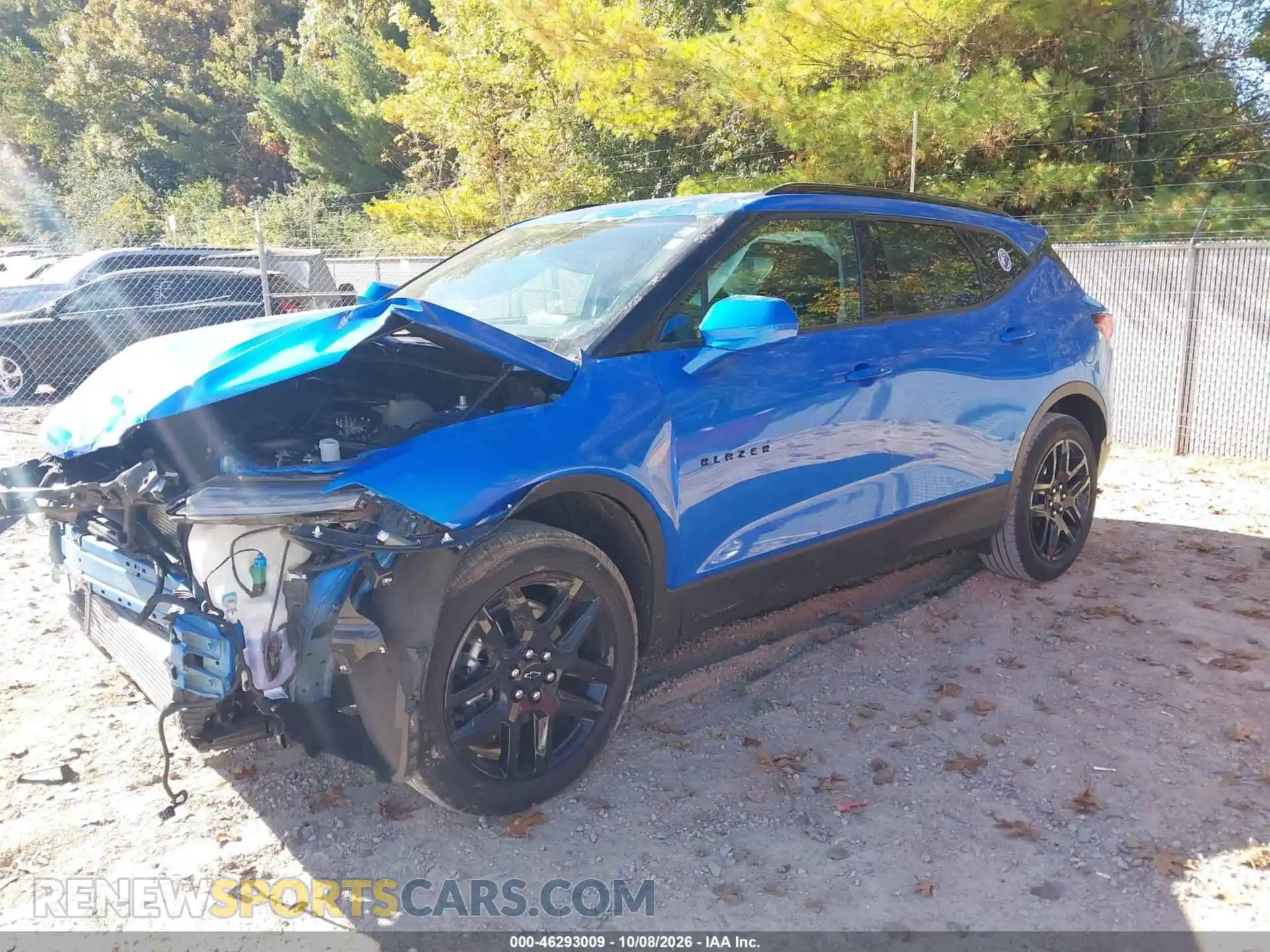 2 Photograph of a damaged car 3GNKBHR49RS269280 CHEVROLET BLAZER 2024