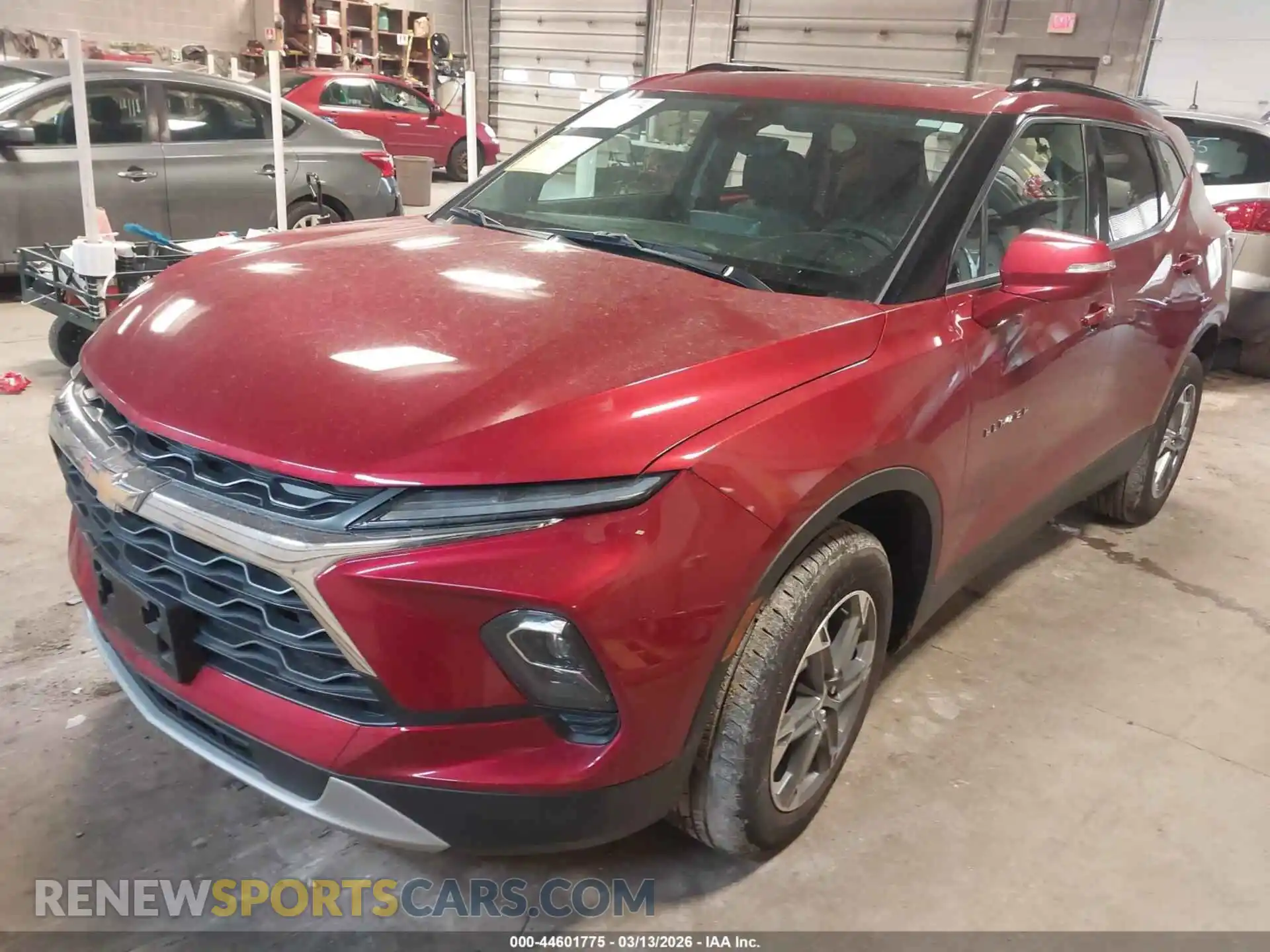 2 Photograph of a damaged car 3GNKBJR43RS187438 CHEVROLET BLAZER 2024