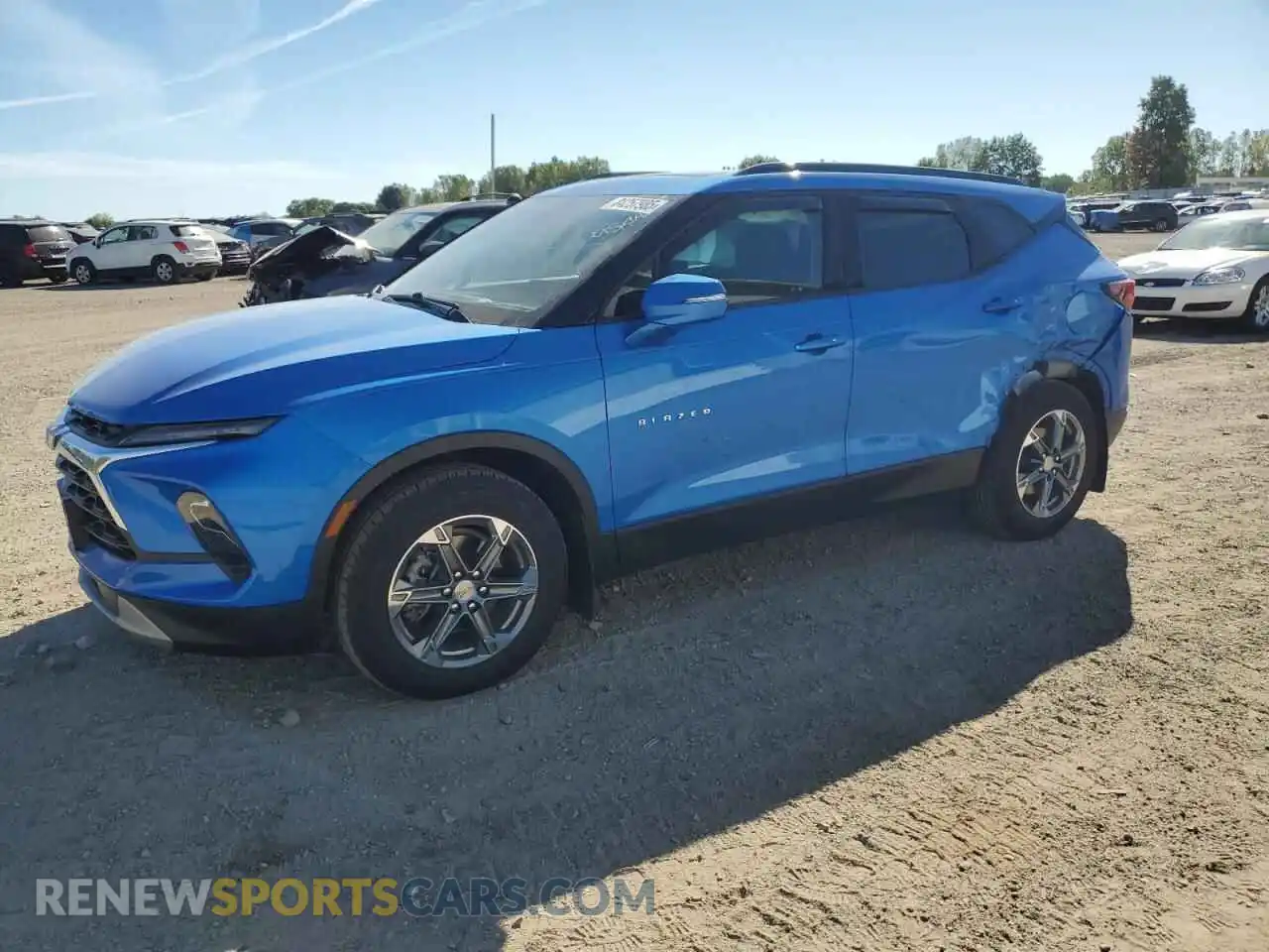 1 Photograph of a damaged car 3GNKBJRS1RS150466 CHEVROLET BLAZER 2024