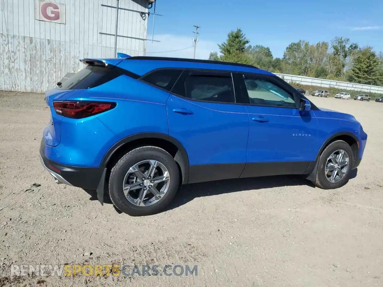 3 Photograph of a damaged car 3GNKBJRS1RS150466 CHEVROLET BLAZER 2024