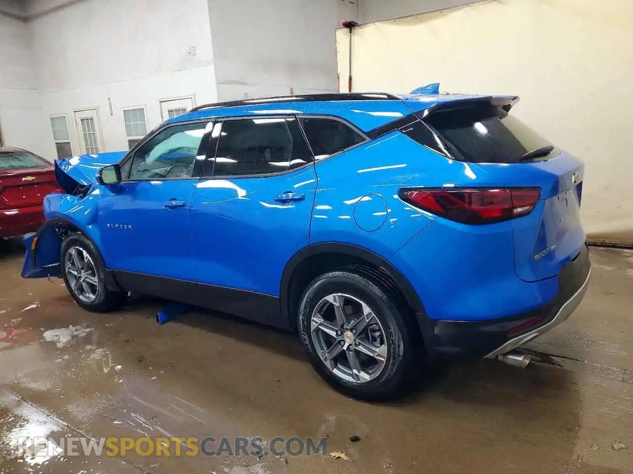 2 Photograph of a damaged car 3GNKBJRS1RS175075 CHEVROLET BLAZER 2024