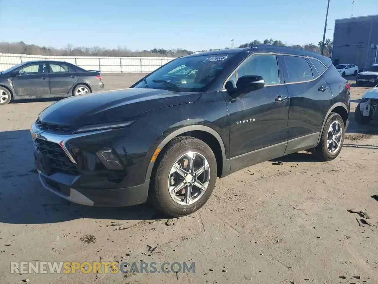 1 Photograph of a damaged car 3GNKBJRS2RS195075 CHEVROLET BLAZER 2024