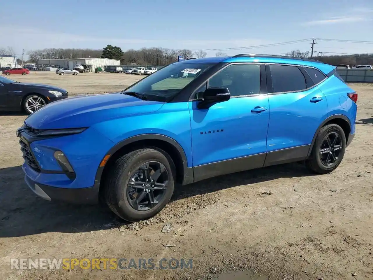 1 Photograph of a damaged car 3GNKBJRS2RS211288 CHEVROLET BLAZER 2024