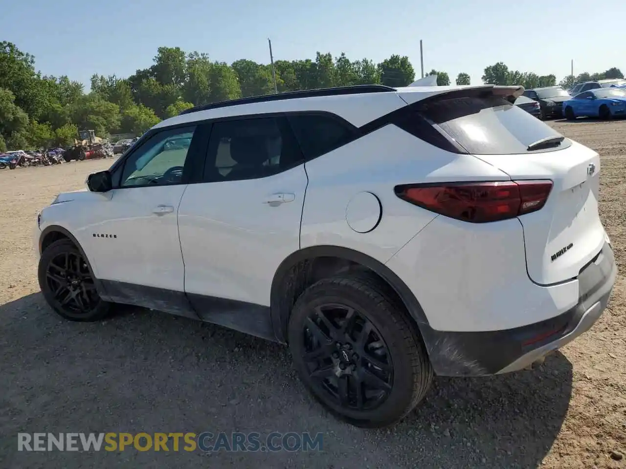 2 Photograph of a damaged car 3GNKBJRS8RS239600 CHEVROLET BLAZER 2024